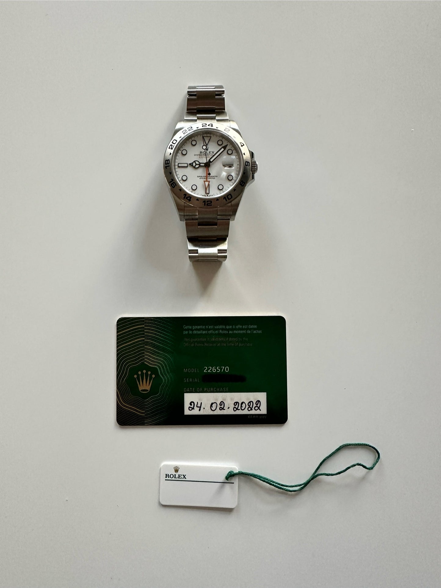 Rolex - Rolex Explorer II 226570 (Unworn 2022) - Juwelier Spliedt