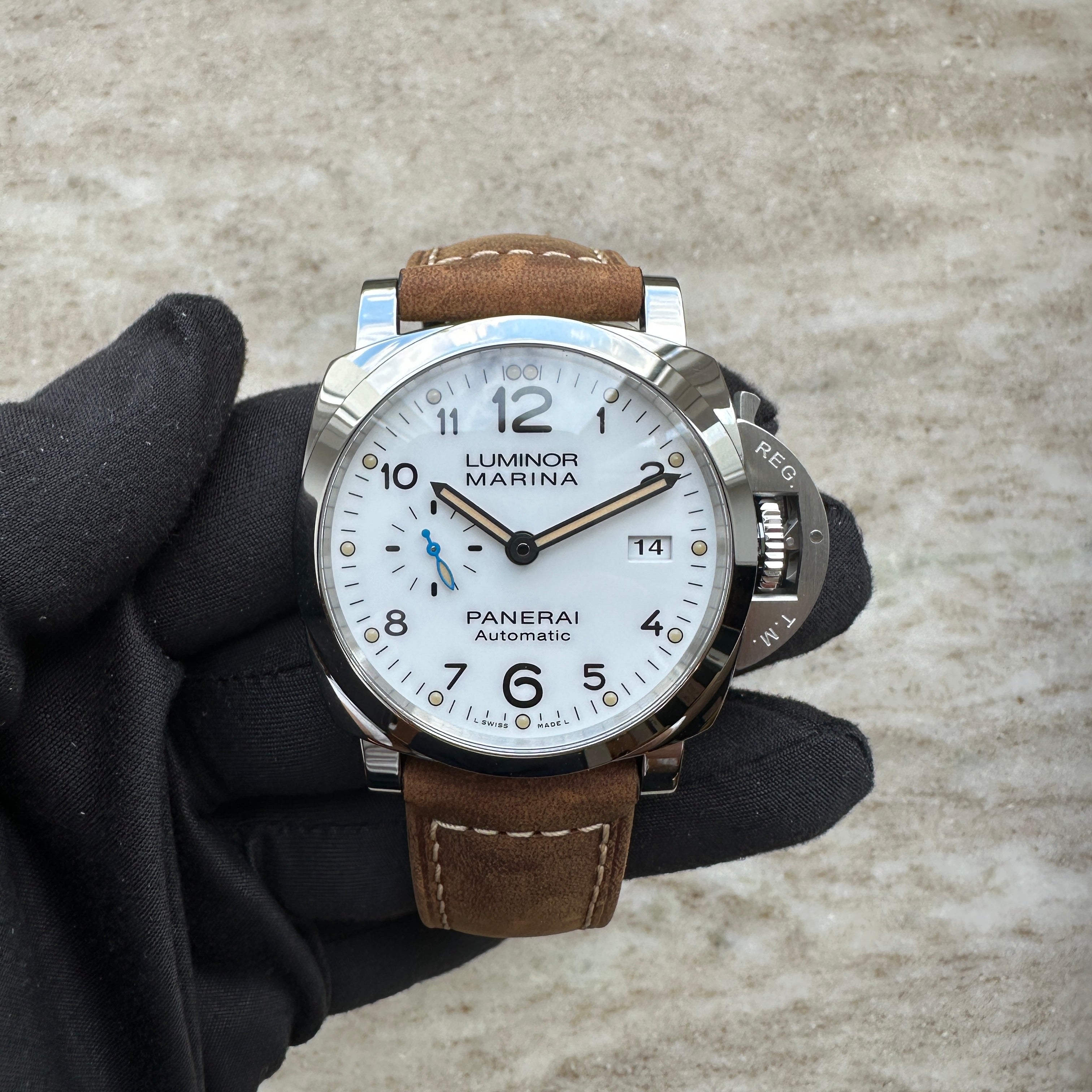Luminor Marina 1950 3 Days Pam01499 Automatic / 2nd Strap / Date / Unworn / Sticker / Full Set / 2020