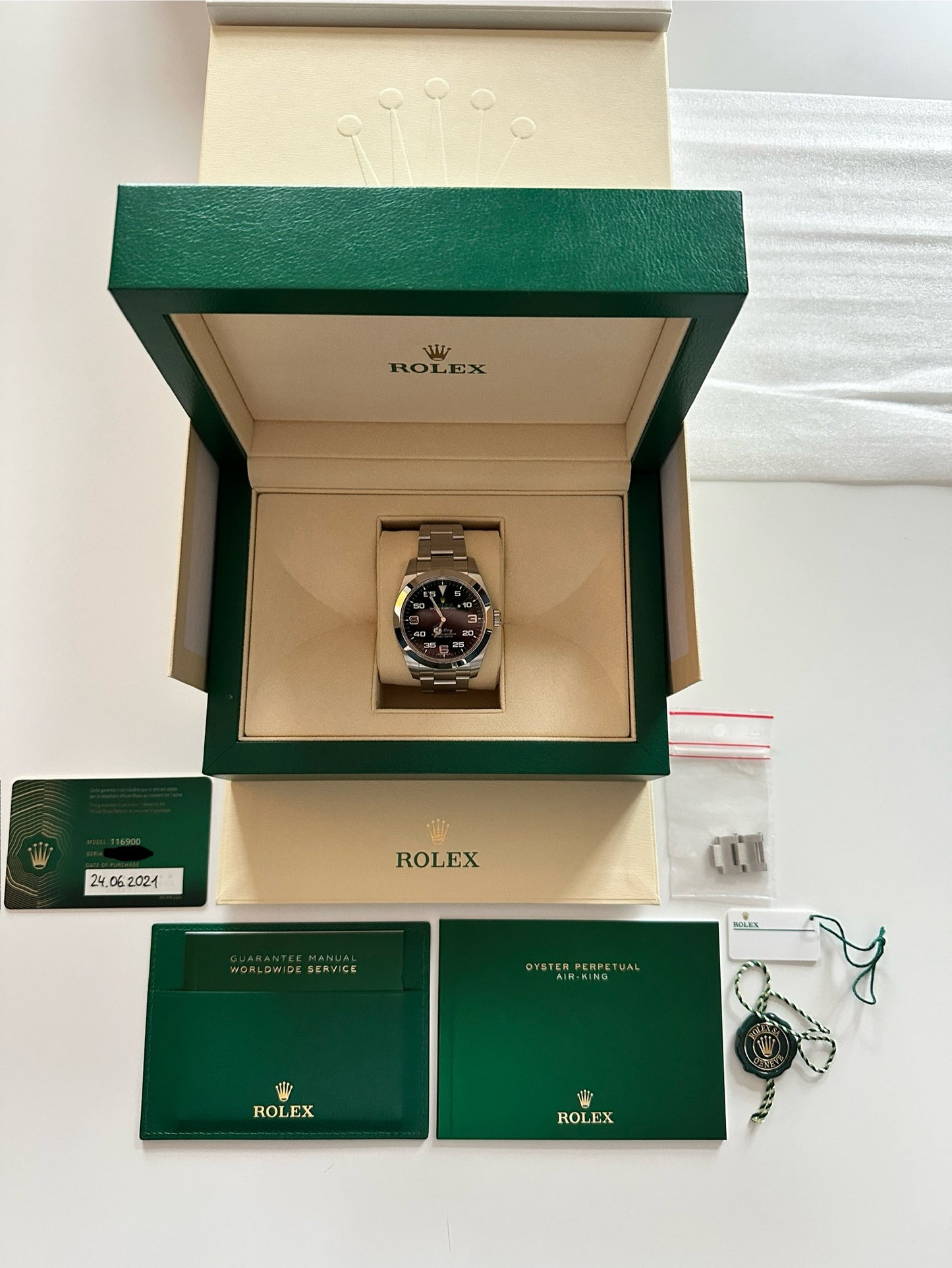 Rolex - Rolex Air King 116900 (2021) - Juwelier Spliedt