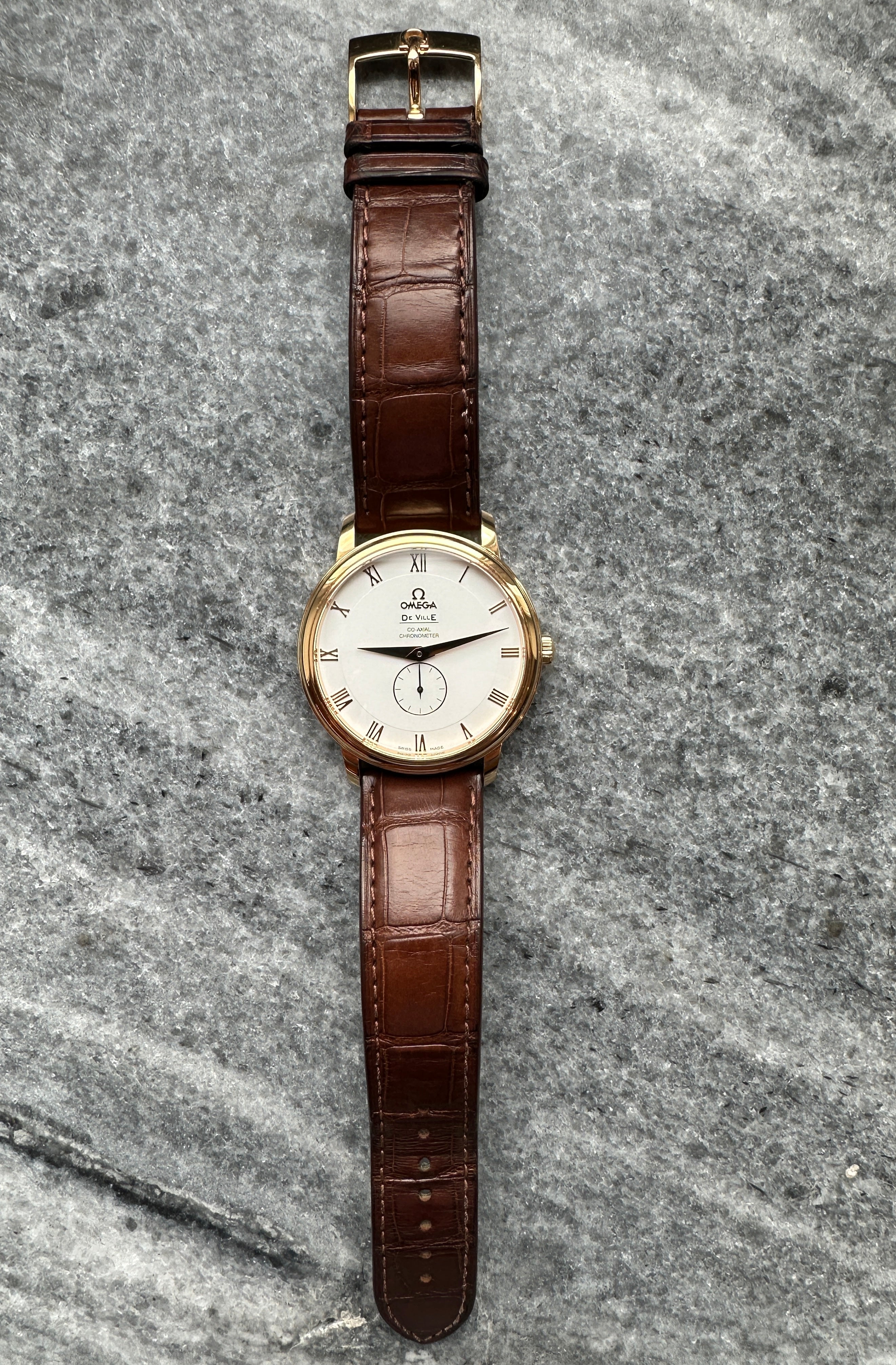 De Ville Prestige RedGold Small Seconds (Full Set) -2018-