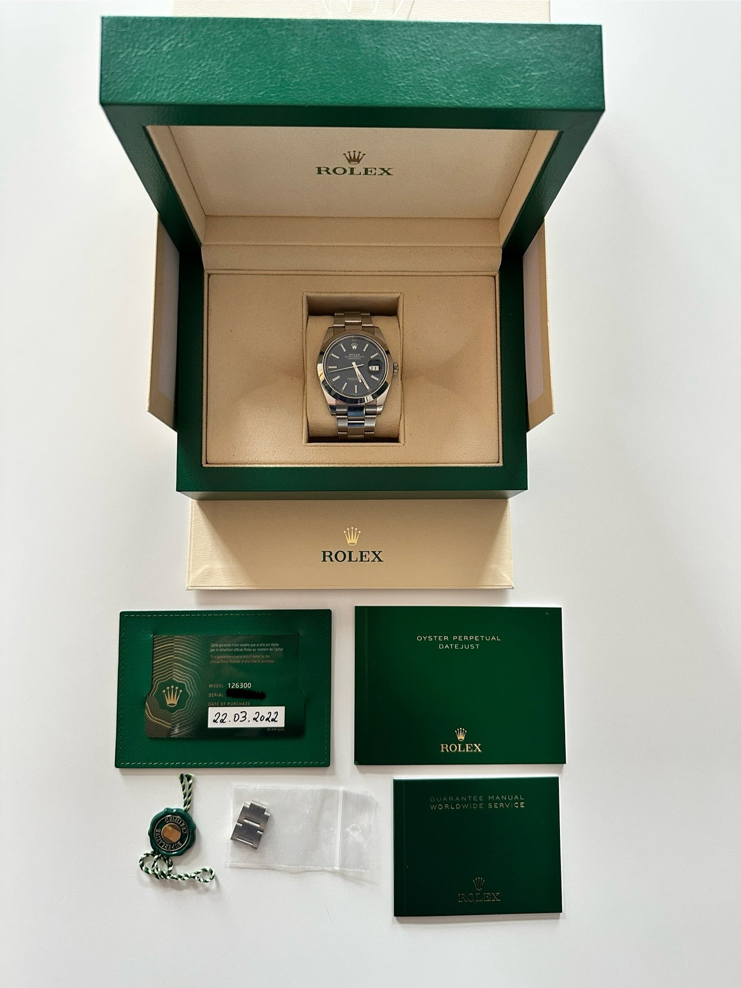 Rolex - Rolex Datejust 41 Oyster Blue - Juwelier Spliedt