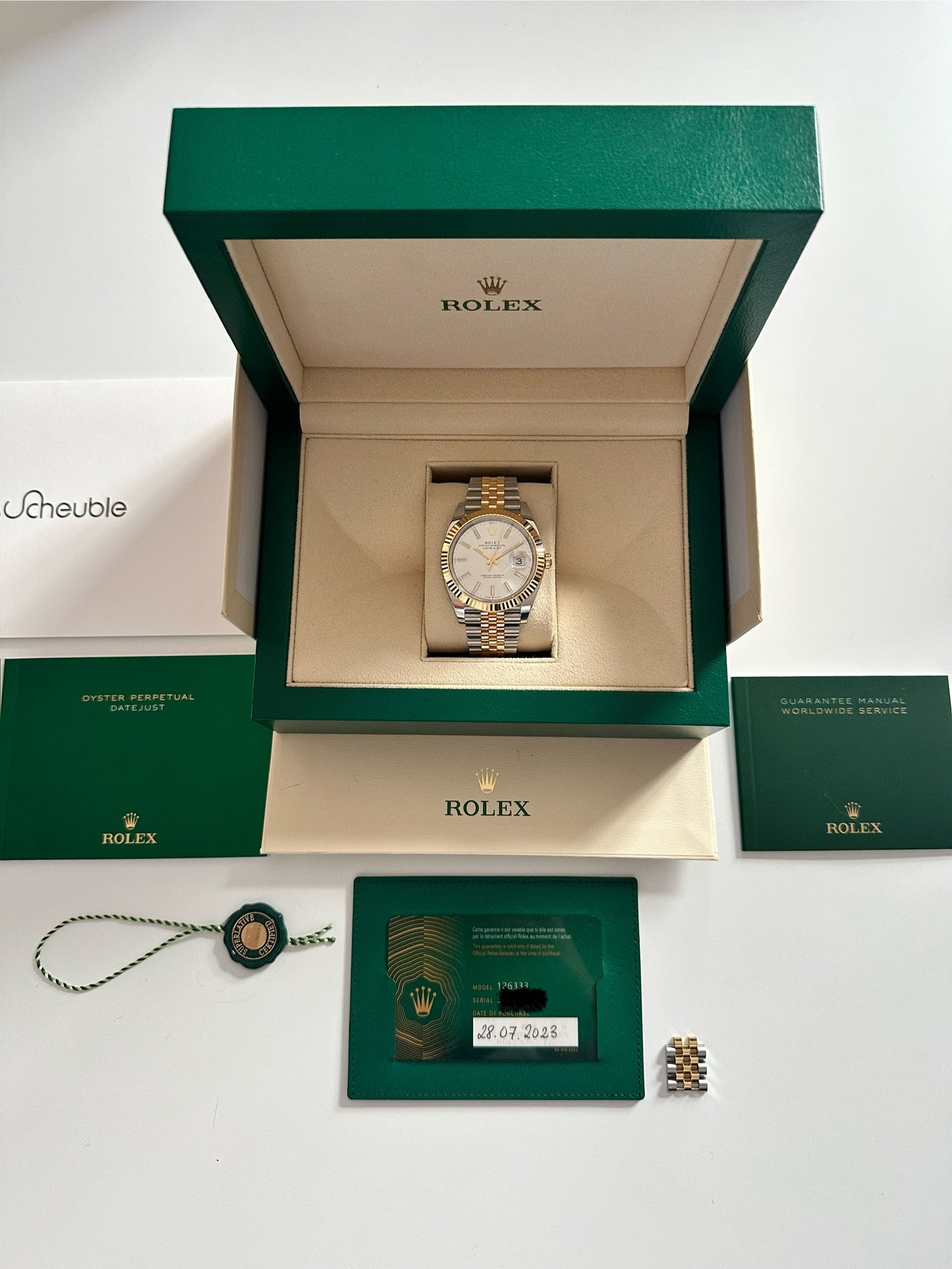 Rolex - Rolex Datejust 41 Bicolor Gold Dial - Juwelier Spliedt