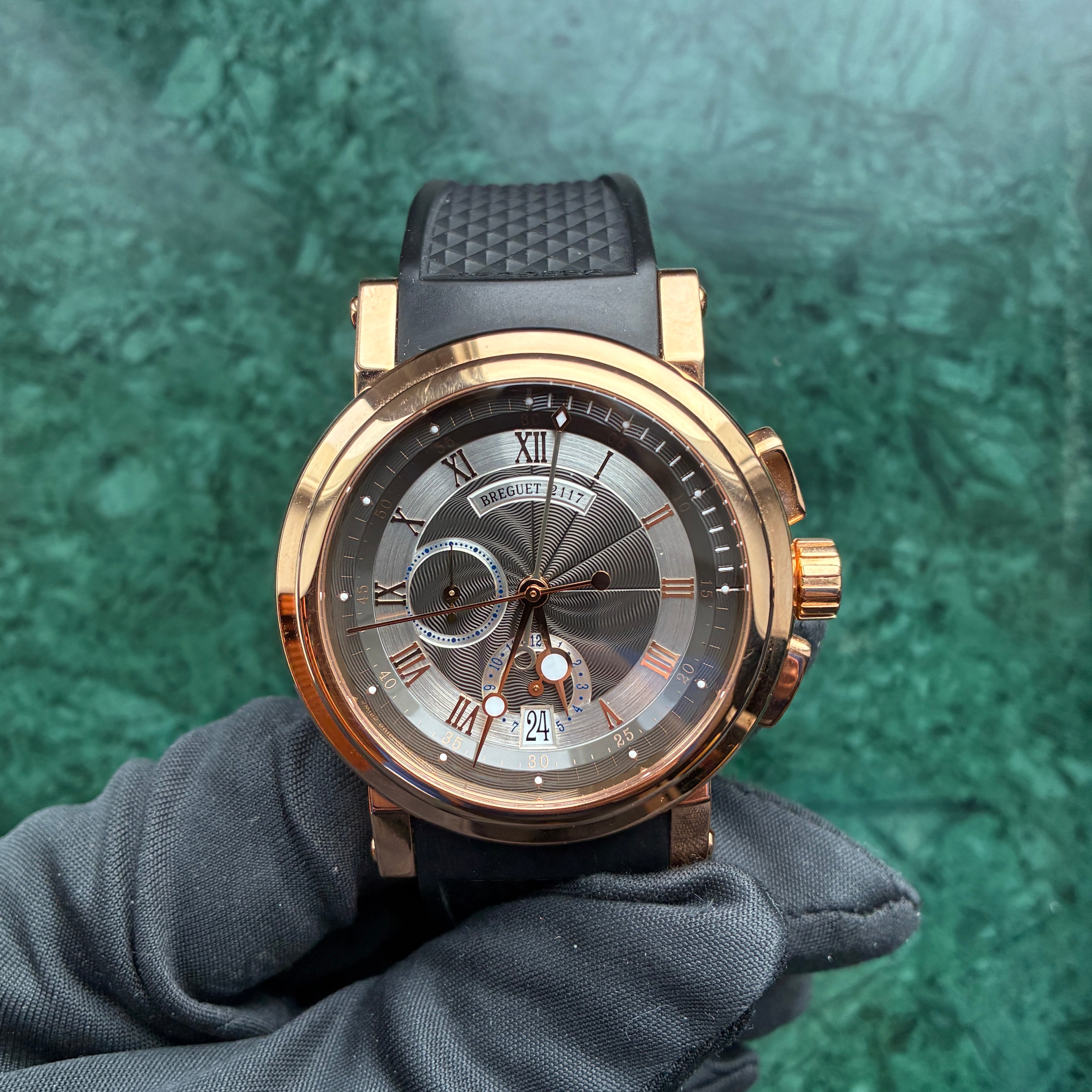 Chronograph / Roségold / Folding Clasp / Full-Set / 2010
