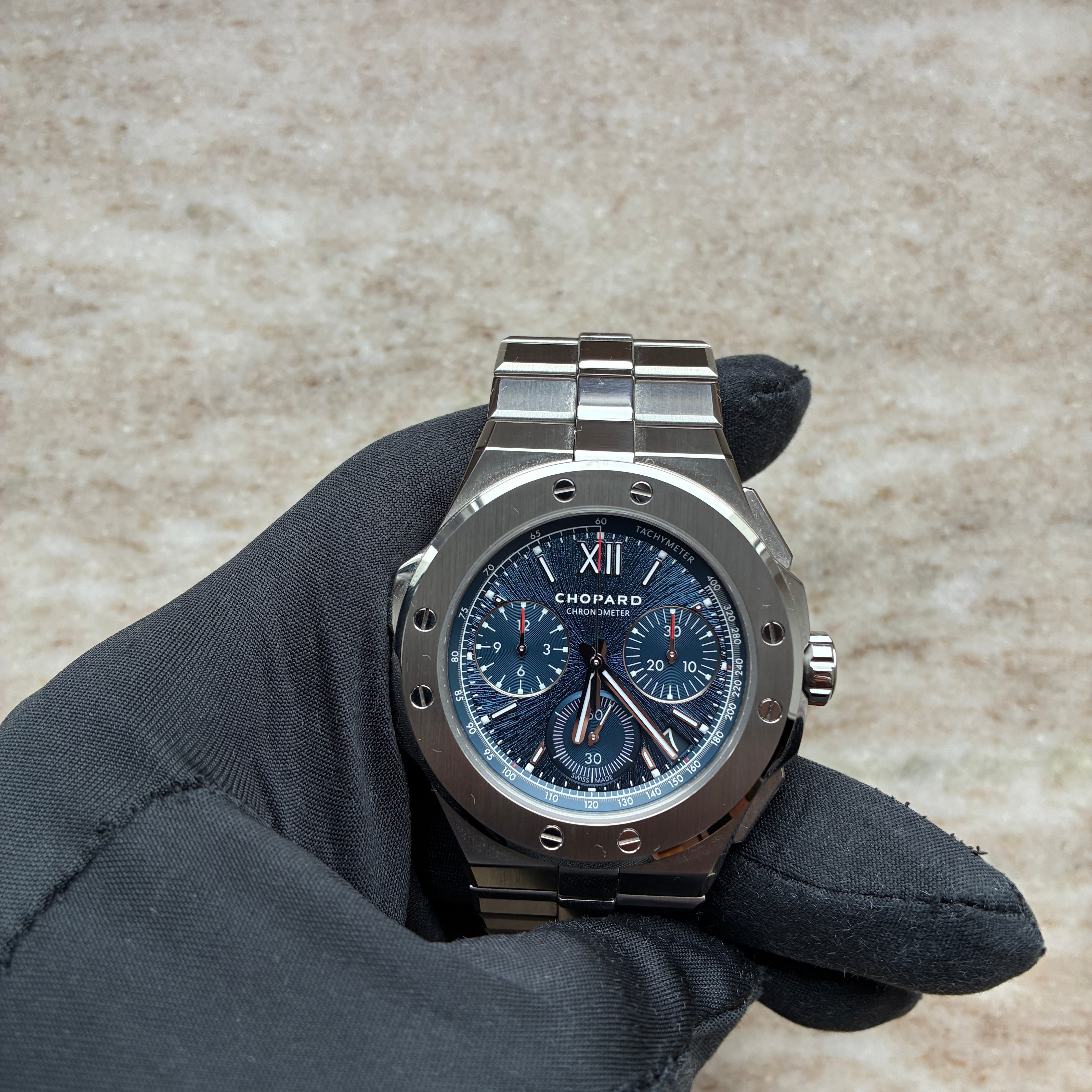 Alpine Eagle Chronograph / Blue Dial / Full-Set / 2025