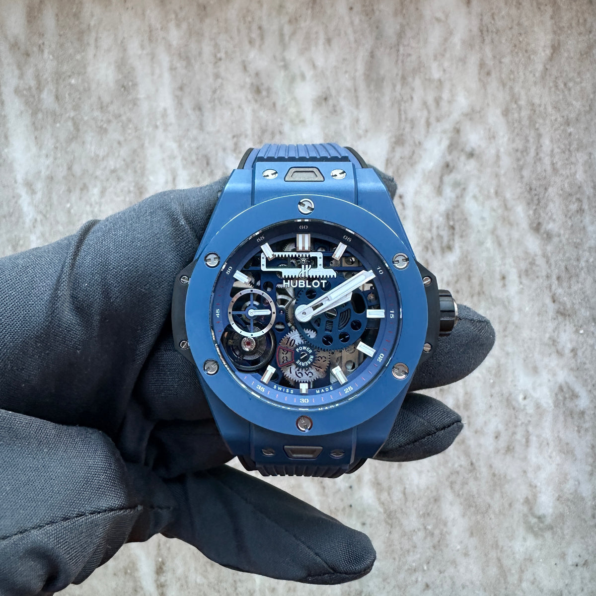 Big Bang Meca-10 Blue Ceramic / Full Set / Germany / 2021