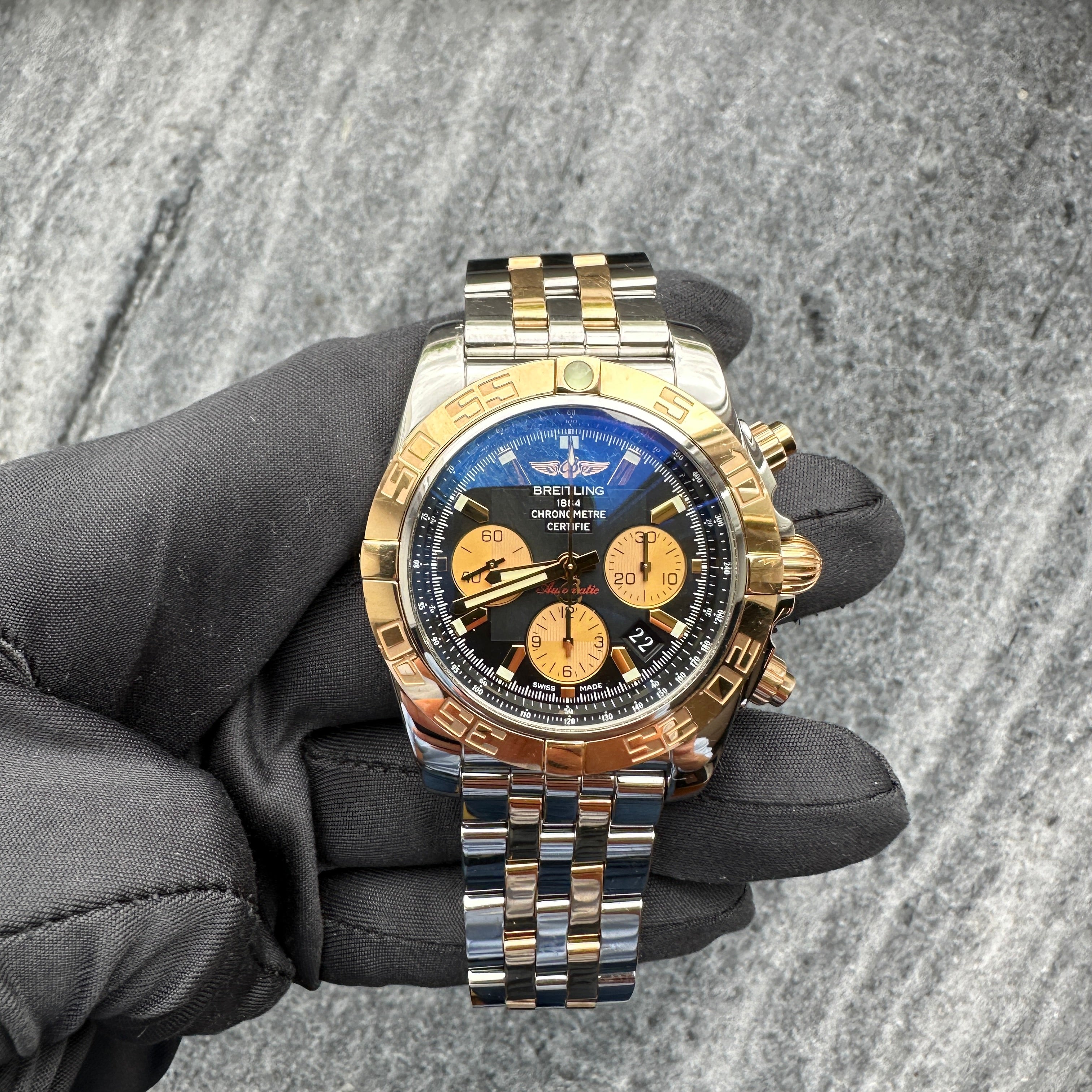 Chronomat 44 Steel & Gold B01 / Full Set / Good Condition / Germany / 2018