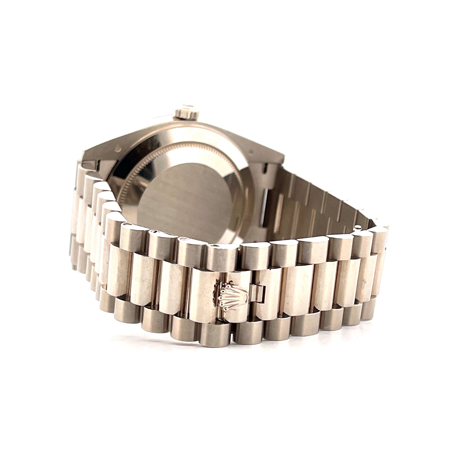 Rolex - Rolex Day-Date 40 Black Dial & Baguette Diamonds - Juwelier Spliedt