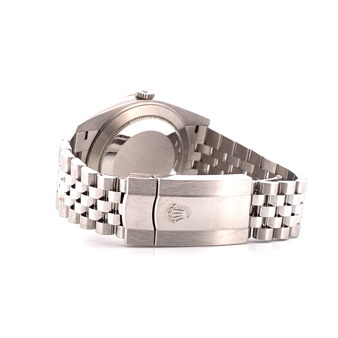 Datejust 41 schwarz Jubilée Stahl/Weißgold (2022)