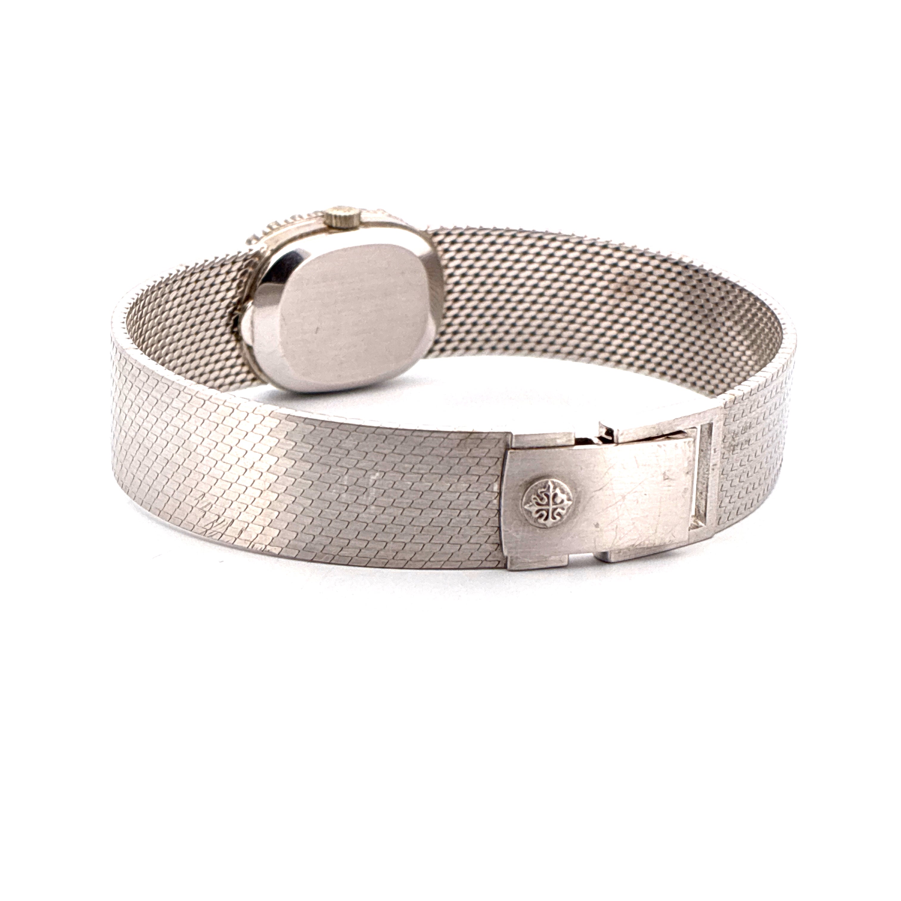 3366/1 18K whitegold / diamonds / silver dial / Box