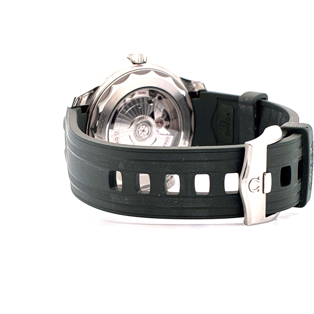 Seamaster Diver 300m / grün / Kautschuk (2023)