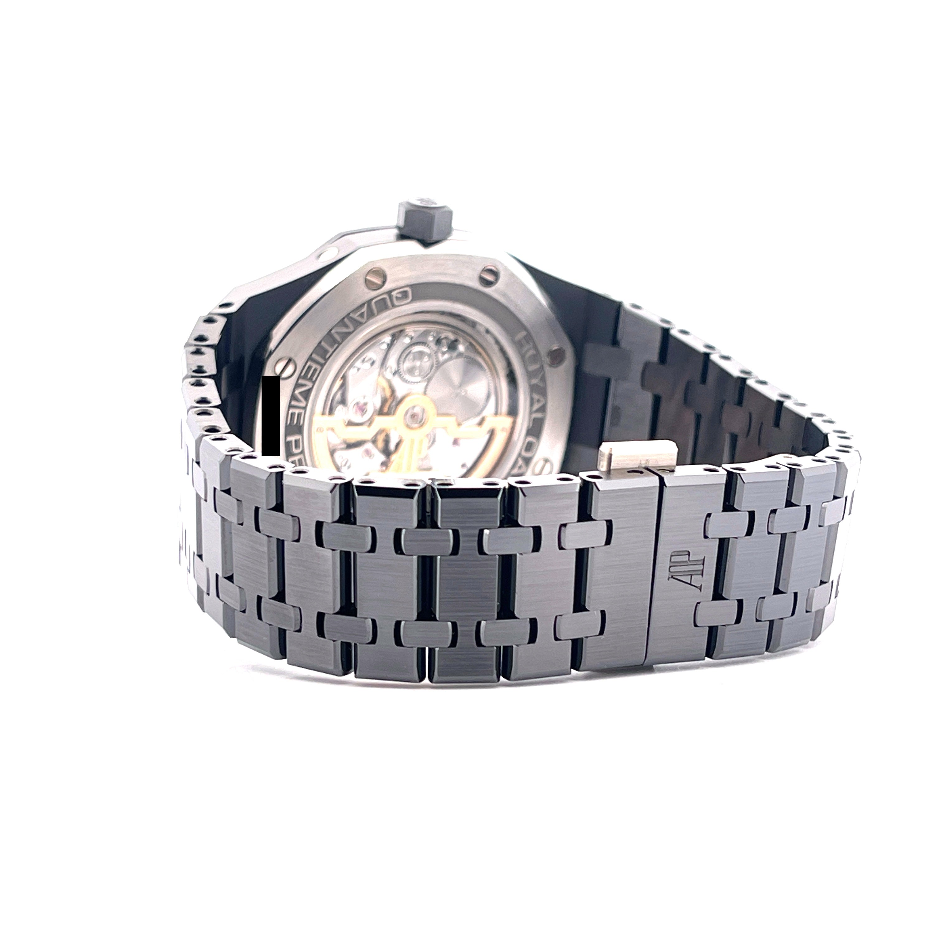 Royal Oak Perpetual Calendar Black Ceramic 26579CE / Service in 2025 / Jahr 2018