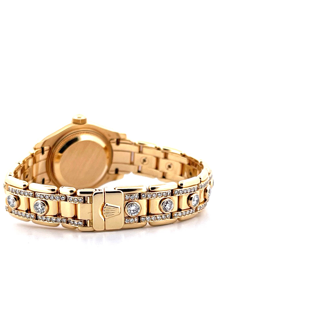 Lady Datejust 29 / Pearlmaster mit Diamant Besatz / Service 2021 / Top Set (2000)