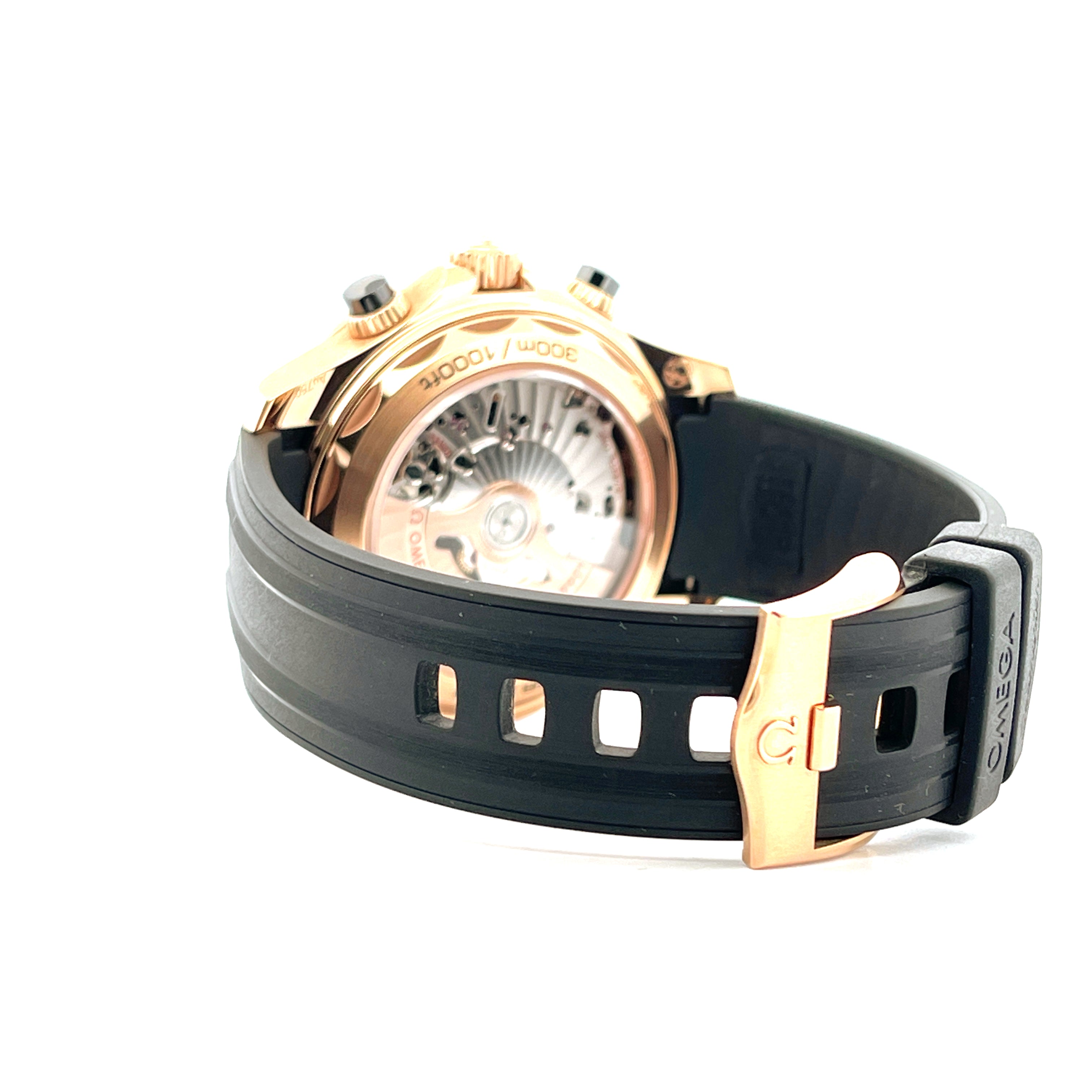 Omega - Omega Seamaster Diver Master Chronometer Chronograph Roségold - Juwelier Spliedt
