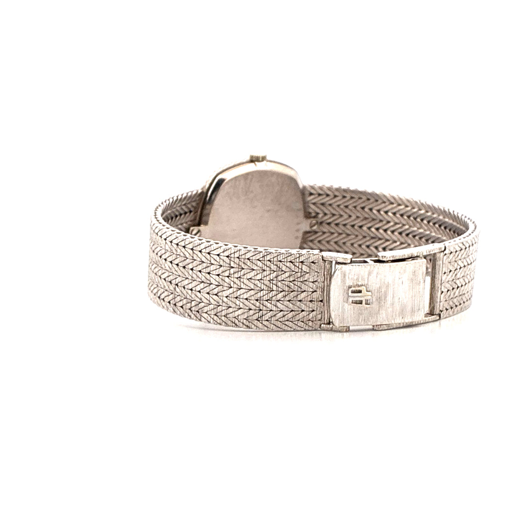 Lady Ellipse Vintage / 18K Weißgold (ca. 1970) - Juwelier Spliedt