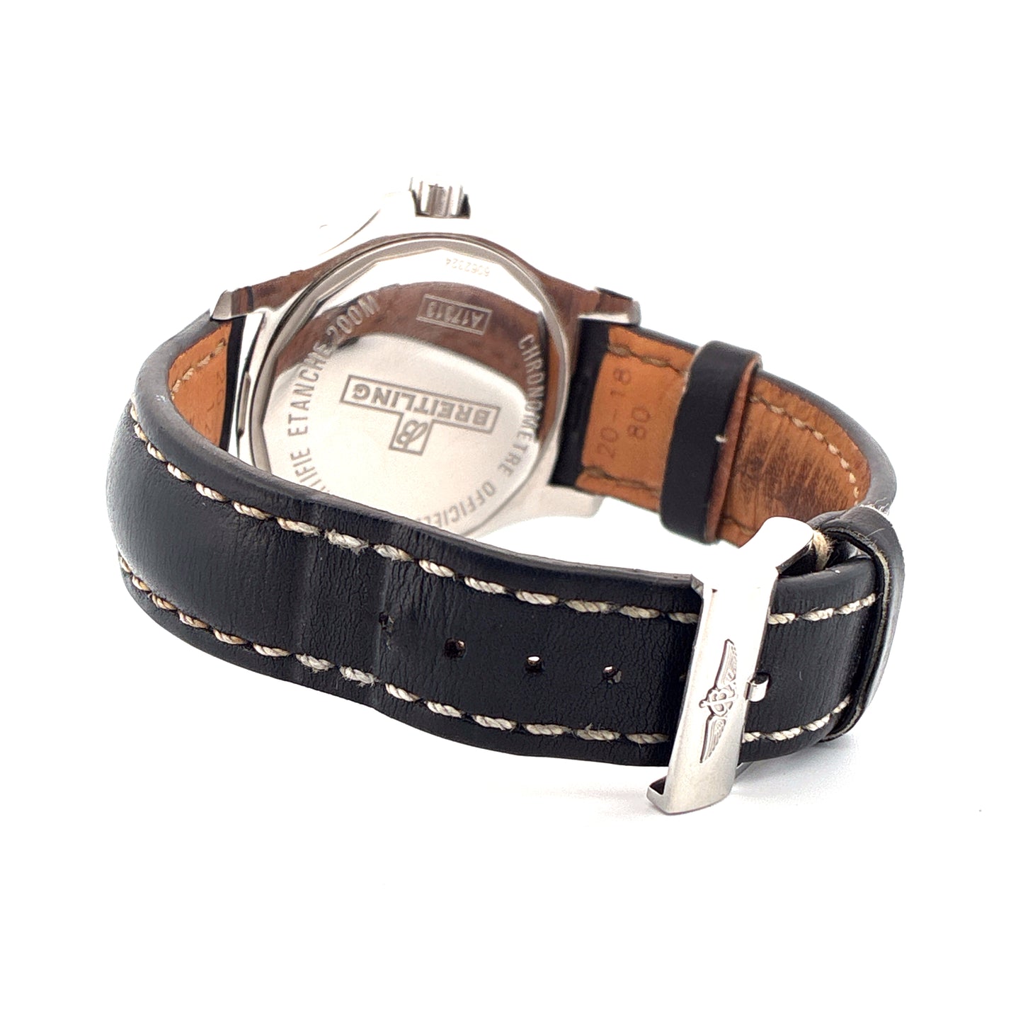 Breitling Colt Automatic / Lederarmband / Dornschließe / Full-Set / 2017