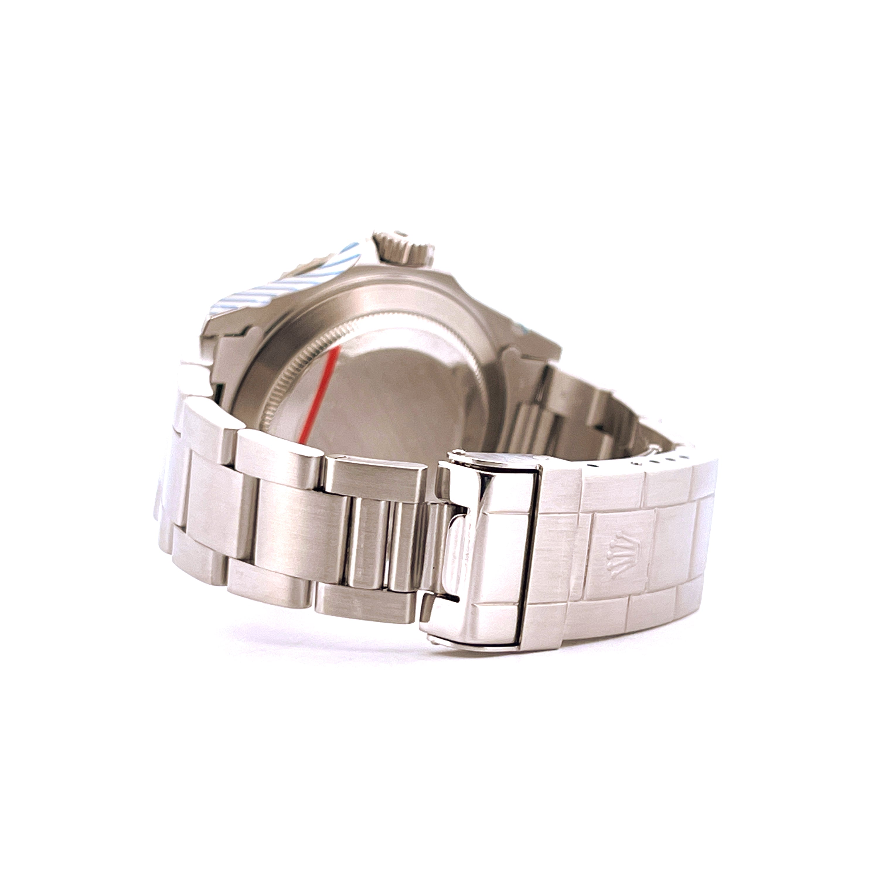 Rolex Submariner No Date 14060M Seitenansicht mit Stahlarmband und Schließe