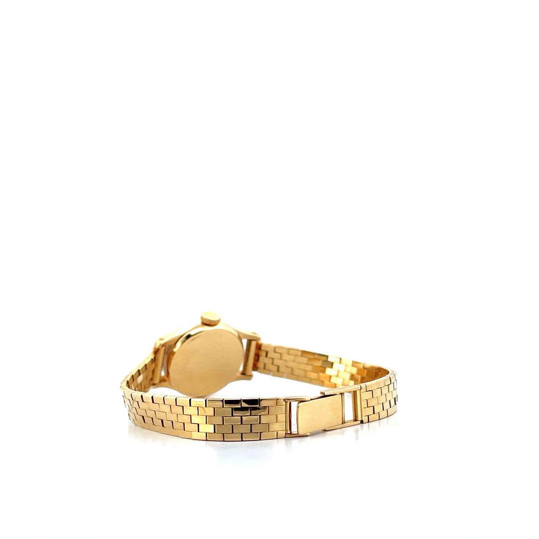 Calatrava Yellow Gold 33mm / Clous de Paris (circa 1985)