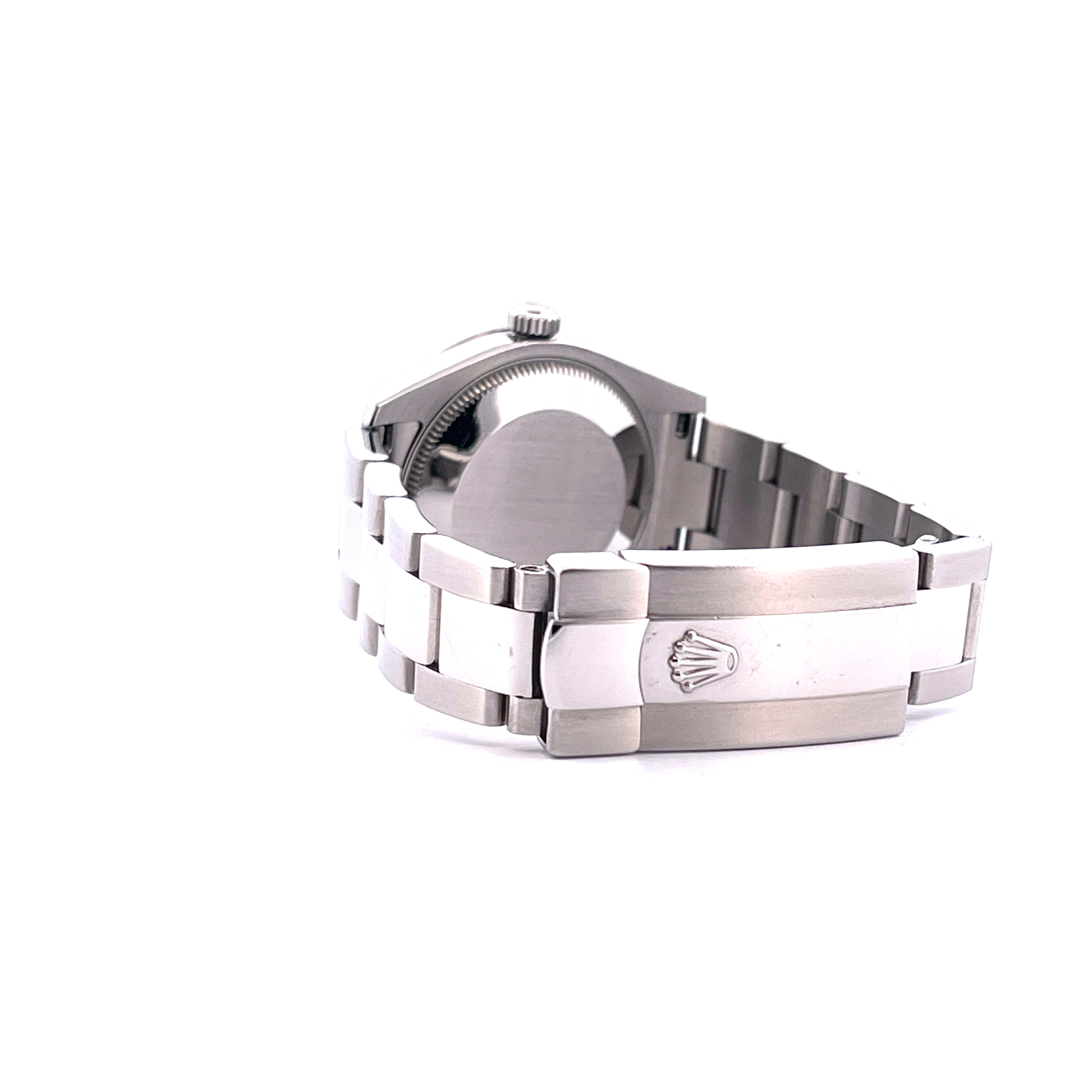 Datejust 31 Diamonds Bronze Brown / Box and Card / Service 2025 / LC100 from 2014