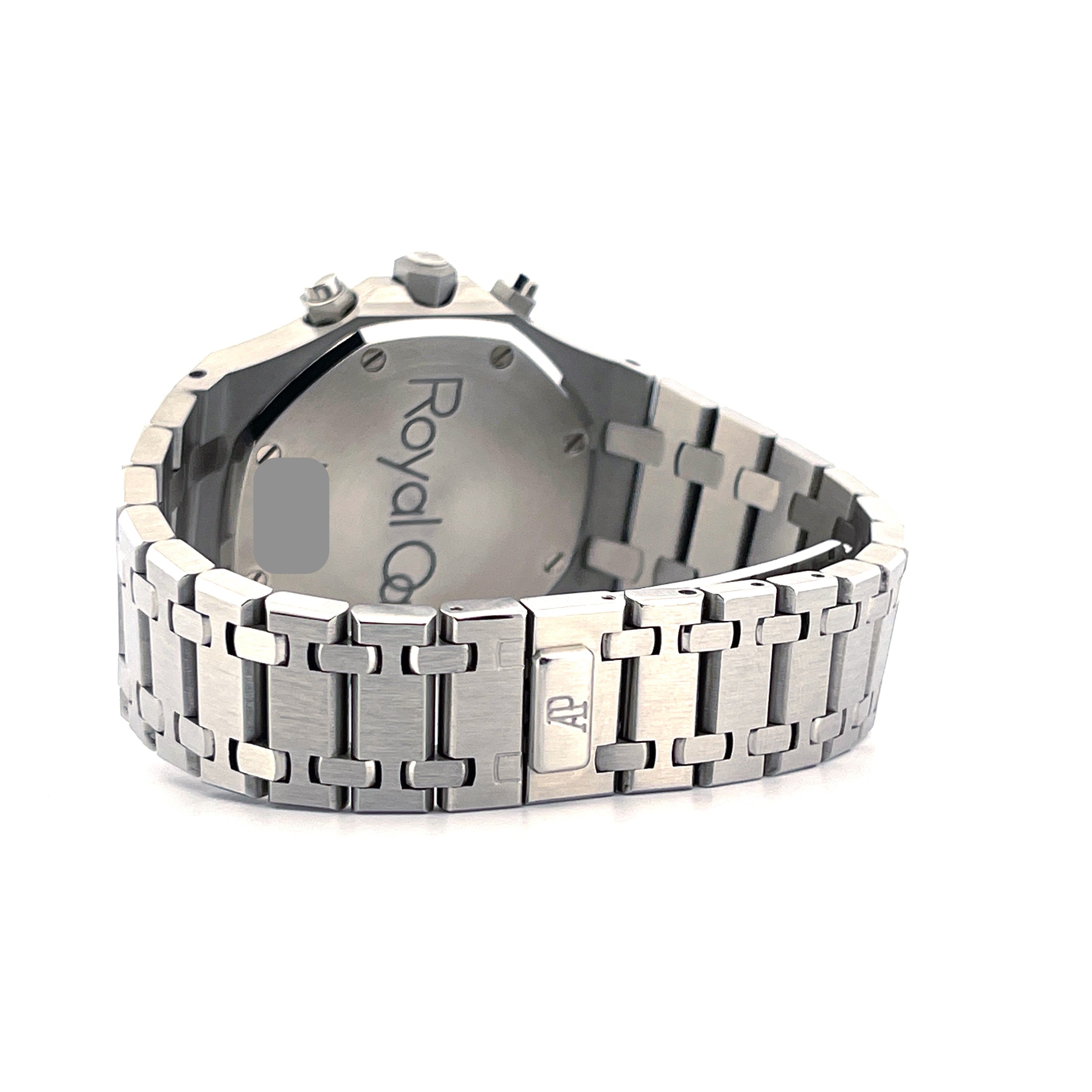 Royal Oak Chronograph / Small Tapisserie / White Dial / Large AP Service 2025 / Full-Set / 2001