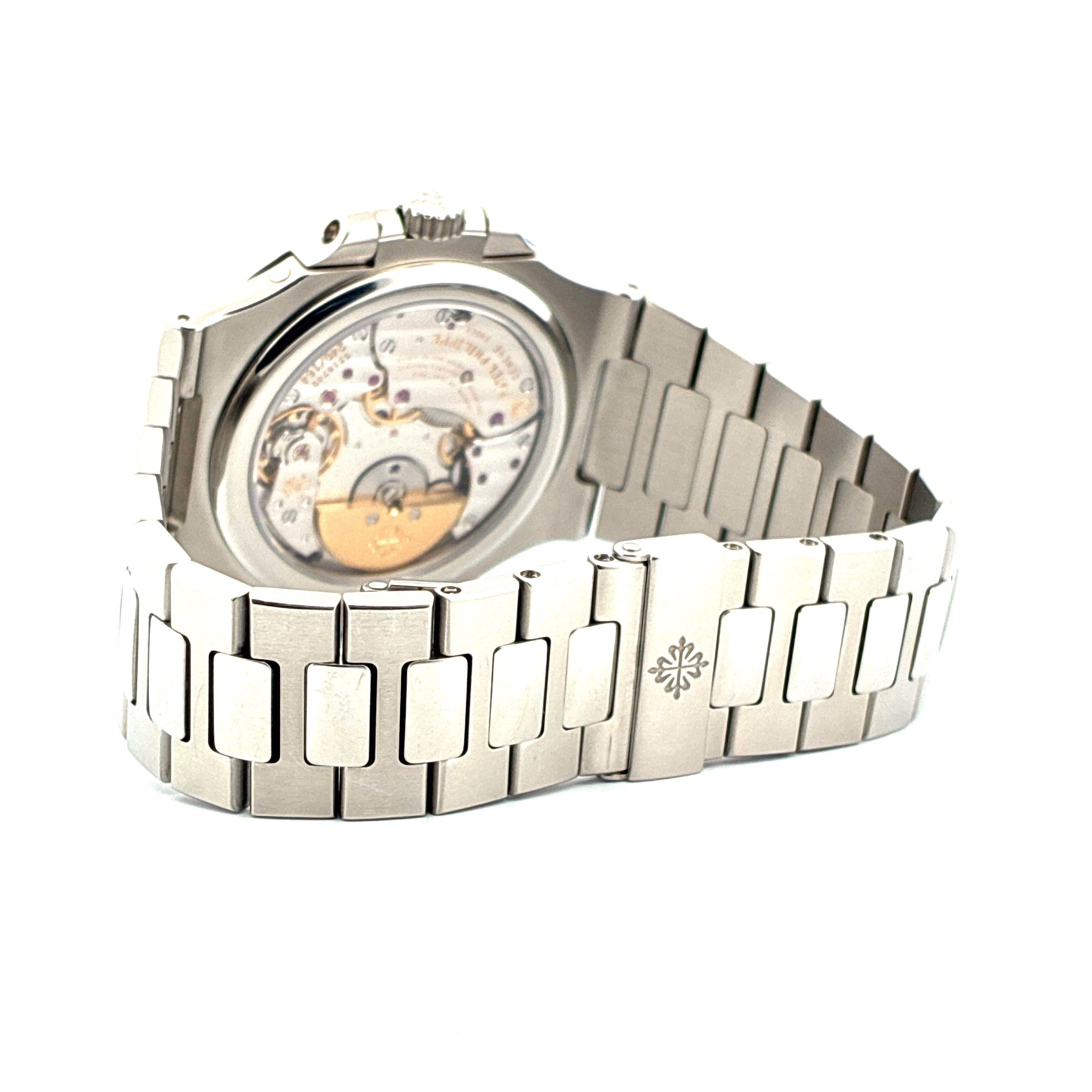 5712/1A-001 / very good Condition / Date - Moonphase - Power-Reserve / Patek Service 2025 / Blue Dial / Full-Set / Germany 2010