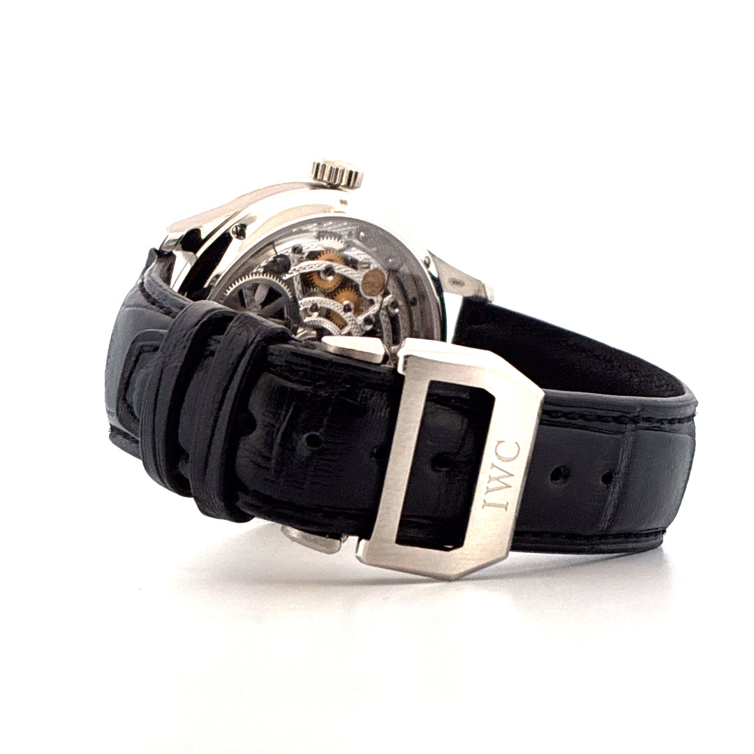 Portuguese Tourbillon Mystère Squelette Full Set / very good condt. / Service 22 / Lmt. Edt. Nr.1/50