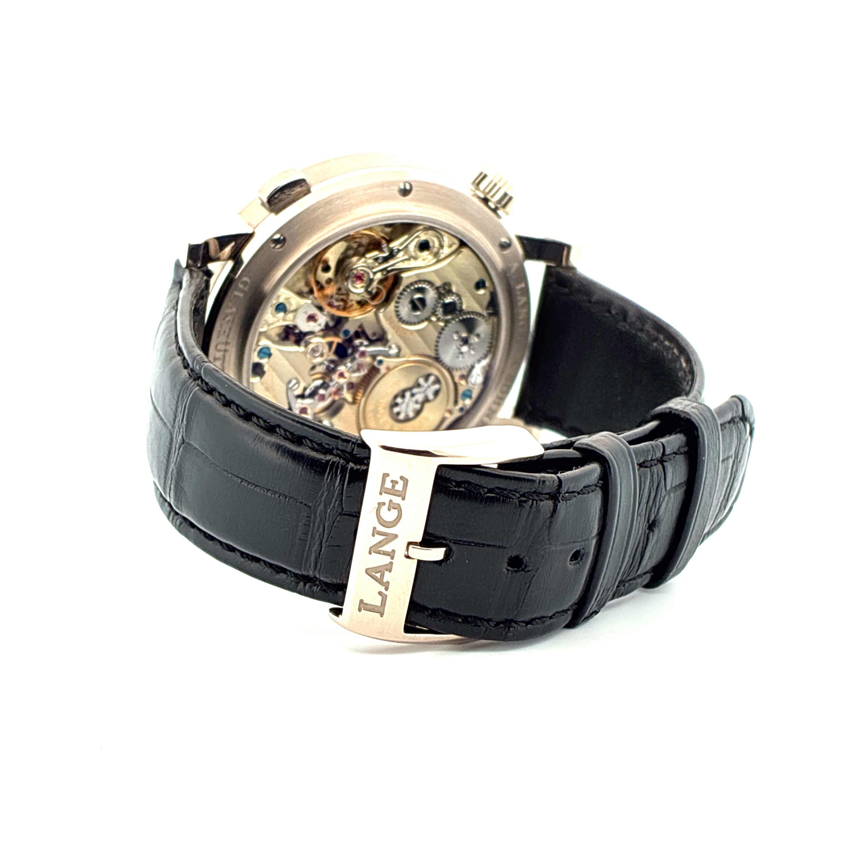 Zeitwerk Striking Time / Black Dial / White Gold / Full-Set / 2014