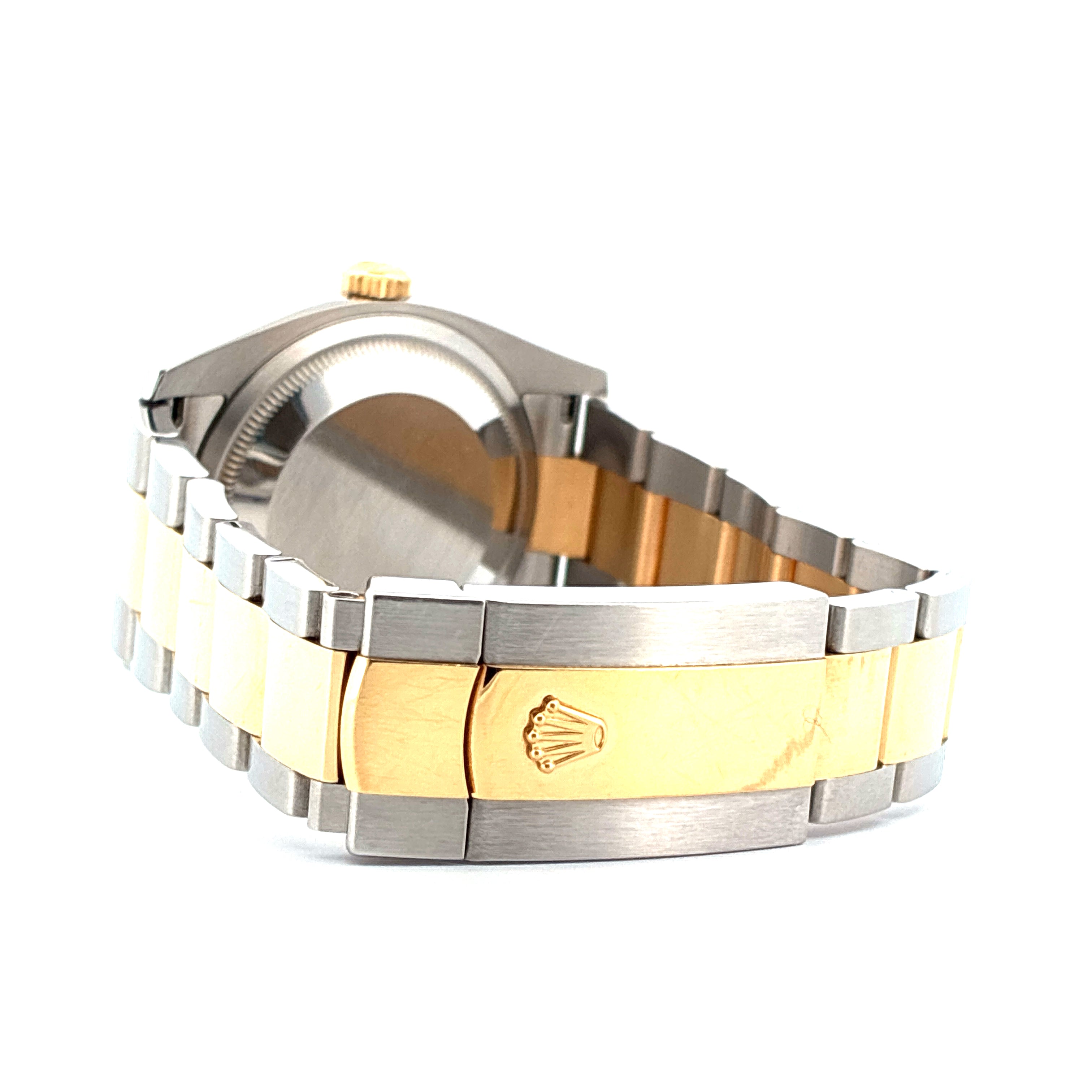 Datejust 36 / orig. invoice / Bicolor / factory set bezel / Full-Set 2019