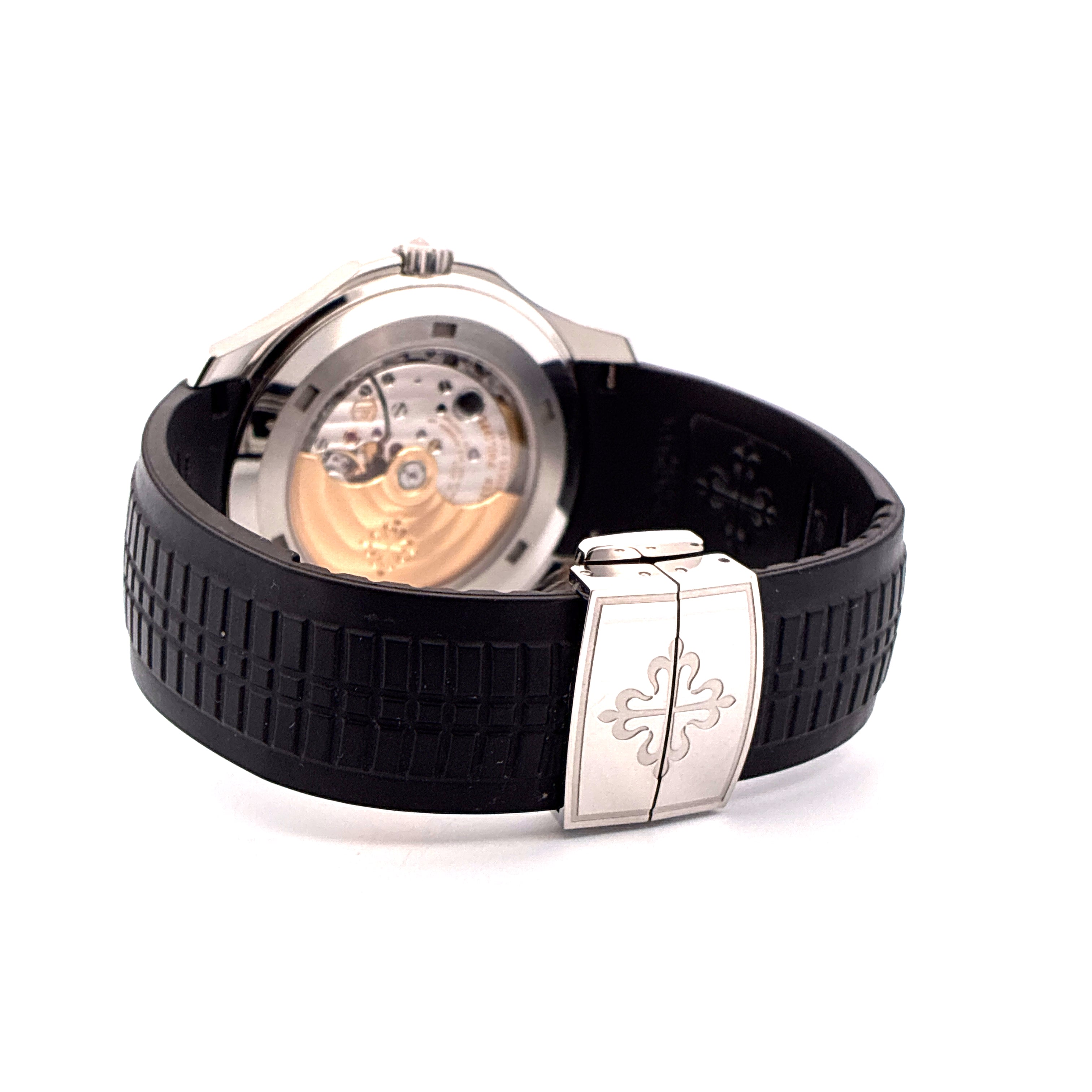 Aquanaut / Black Dial / Rubber Strap / Original Invoice / Full-Set 2025