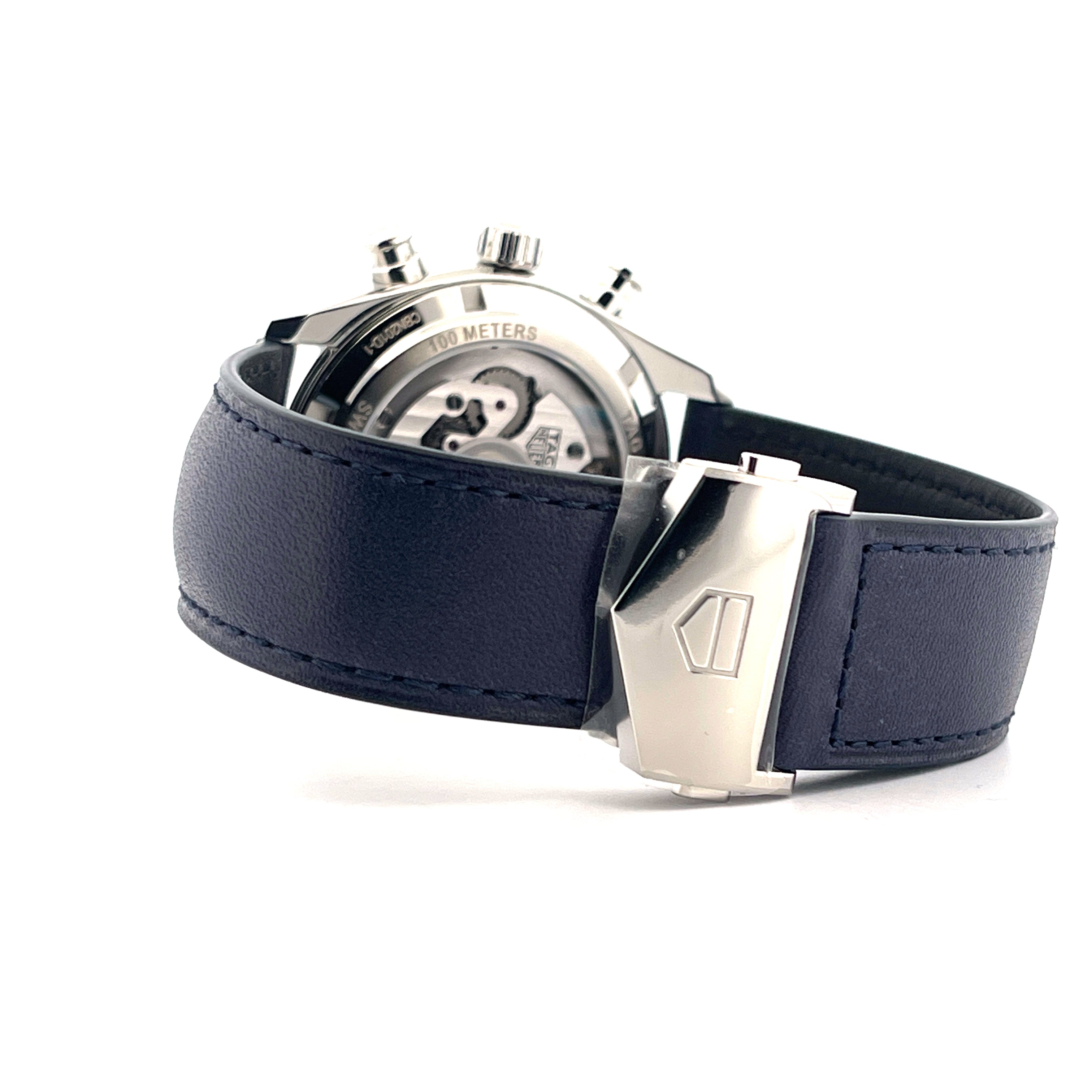 Carrera Chronograph Blue 42 mm / Full Set / Unworn -2023-