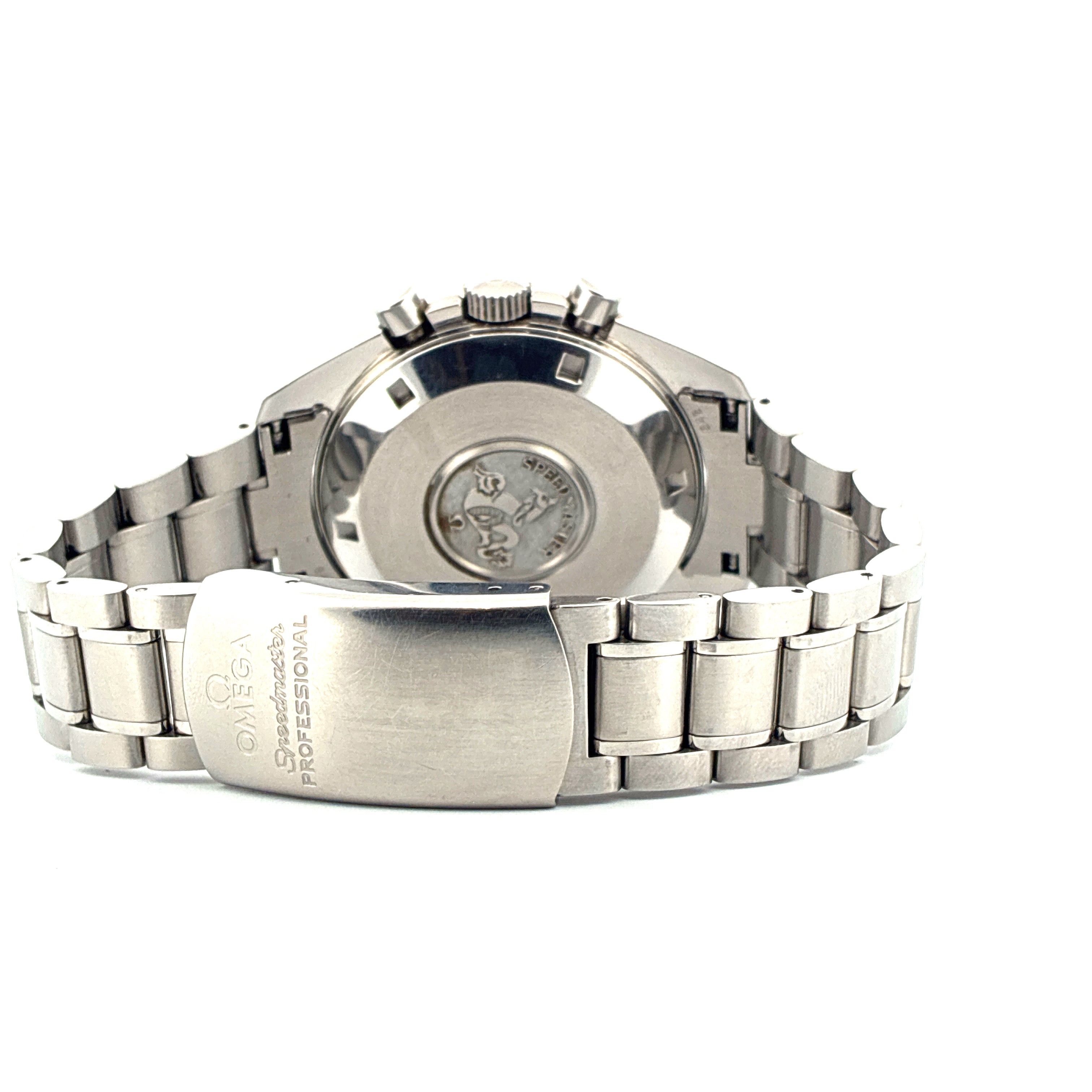 Omega Speedmaster Broad Arrow Automatik mit Stahlarmband und Schließe