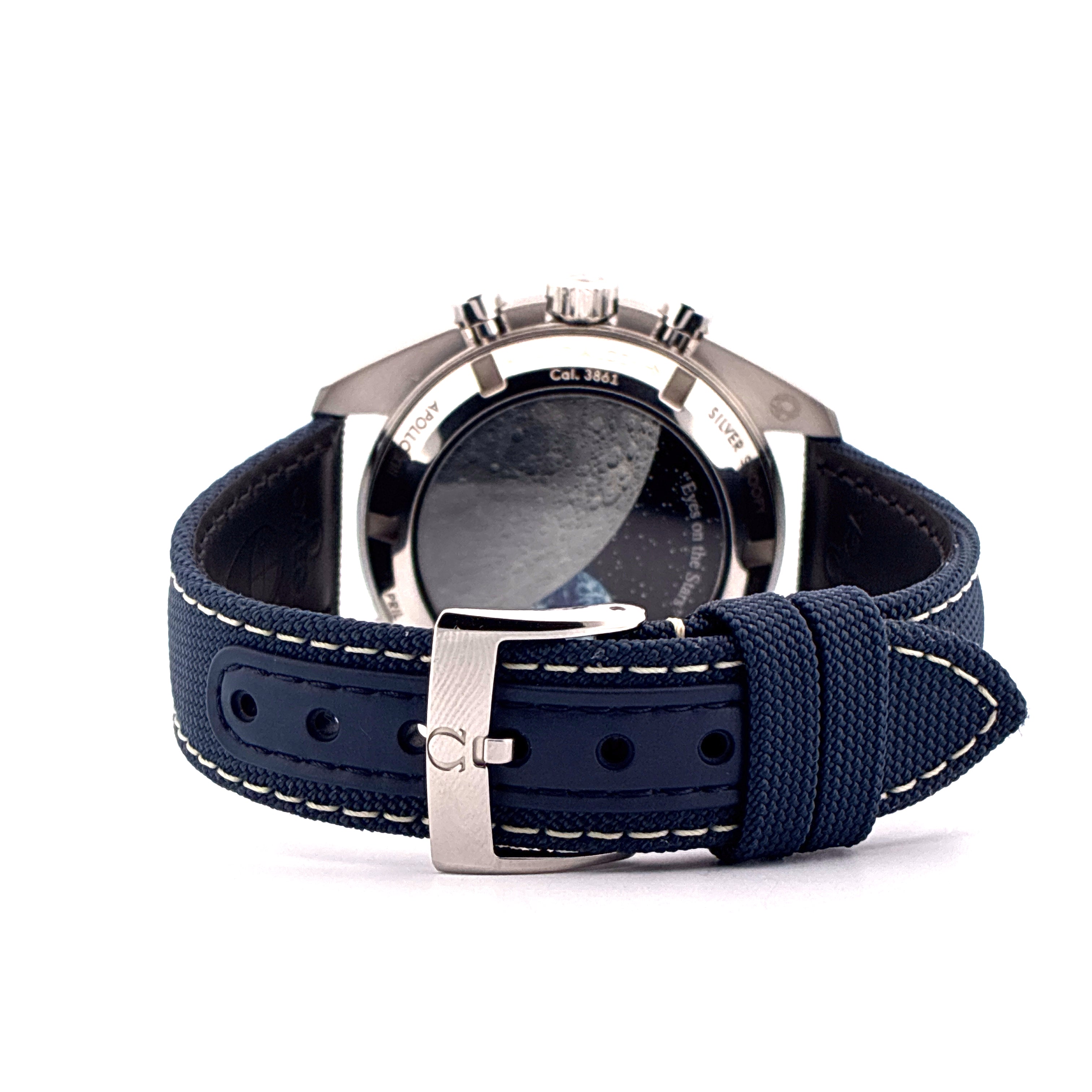Speedmaster Professional Moonwatch 'Silver Snoopy Award' / very good condt. / 19cm wrist size / very rare Invoice / Full-Set / 2024