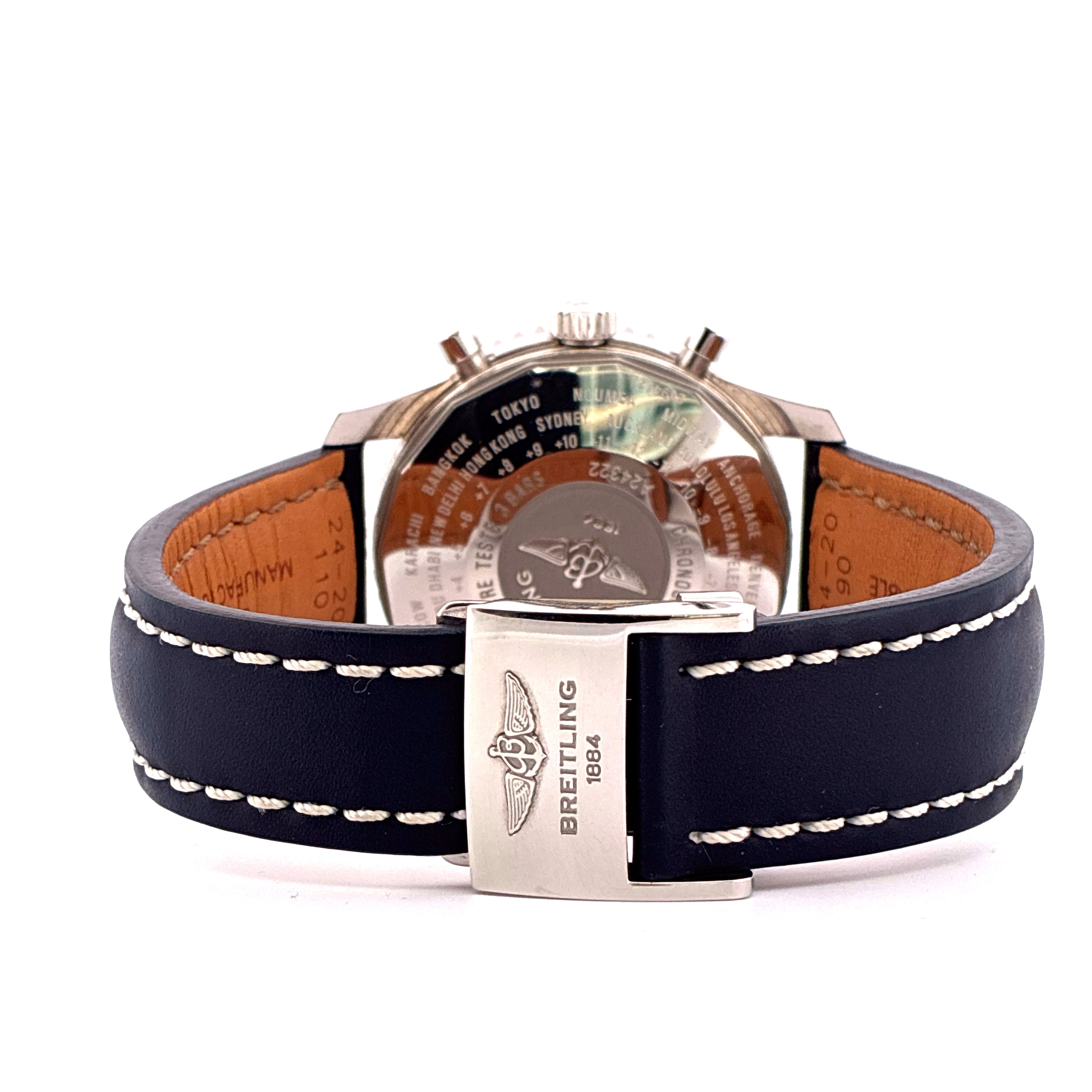 Navitimer / World Blue Dial / very good condt. / Full-Set / 2019