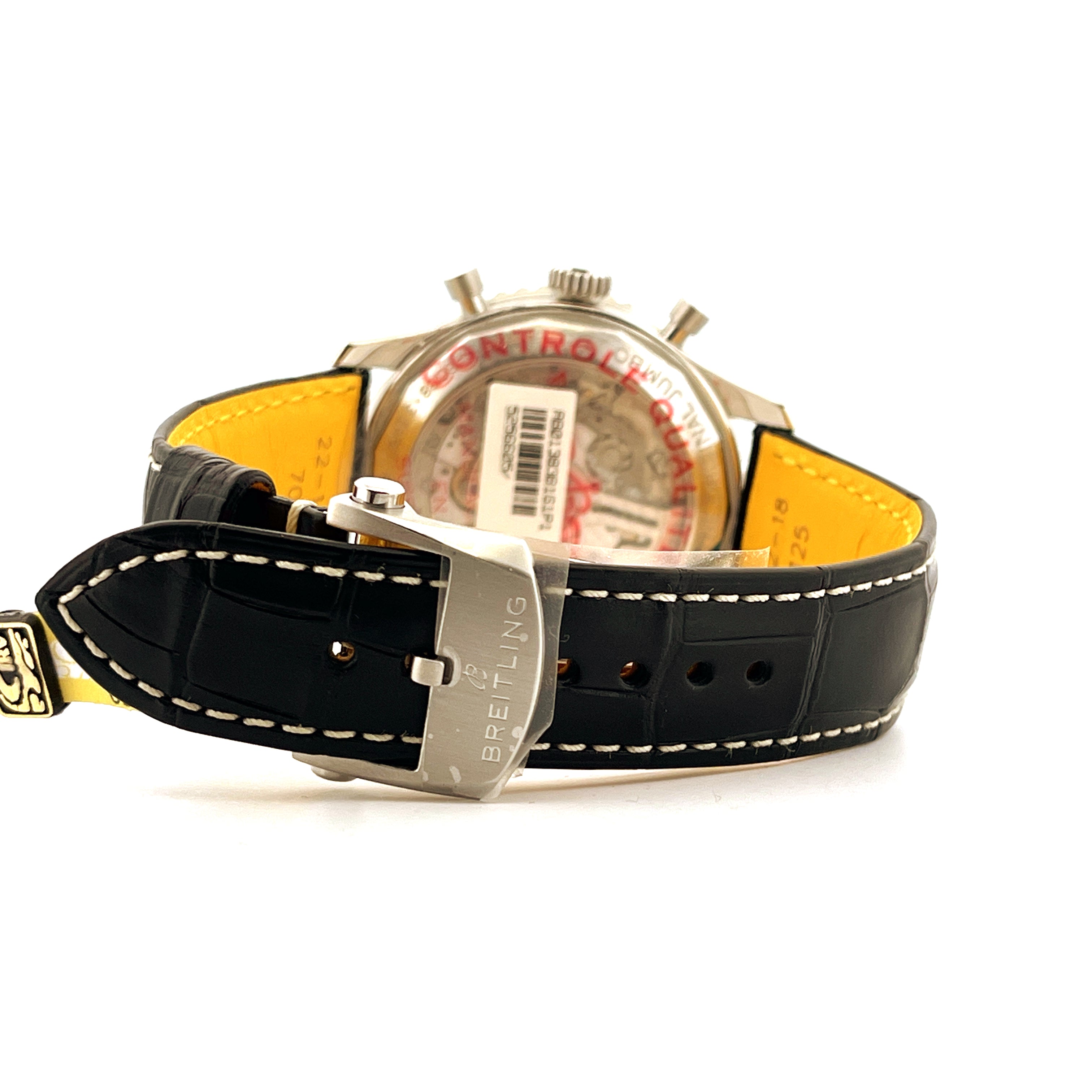 Breitling Navitimer B01 Chronograph BOEING 747 Lederarmband mit Faltschließe