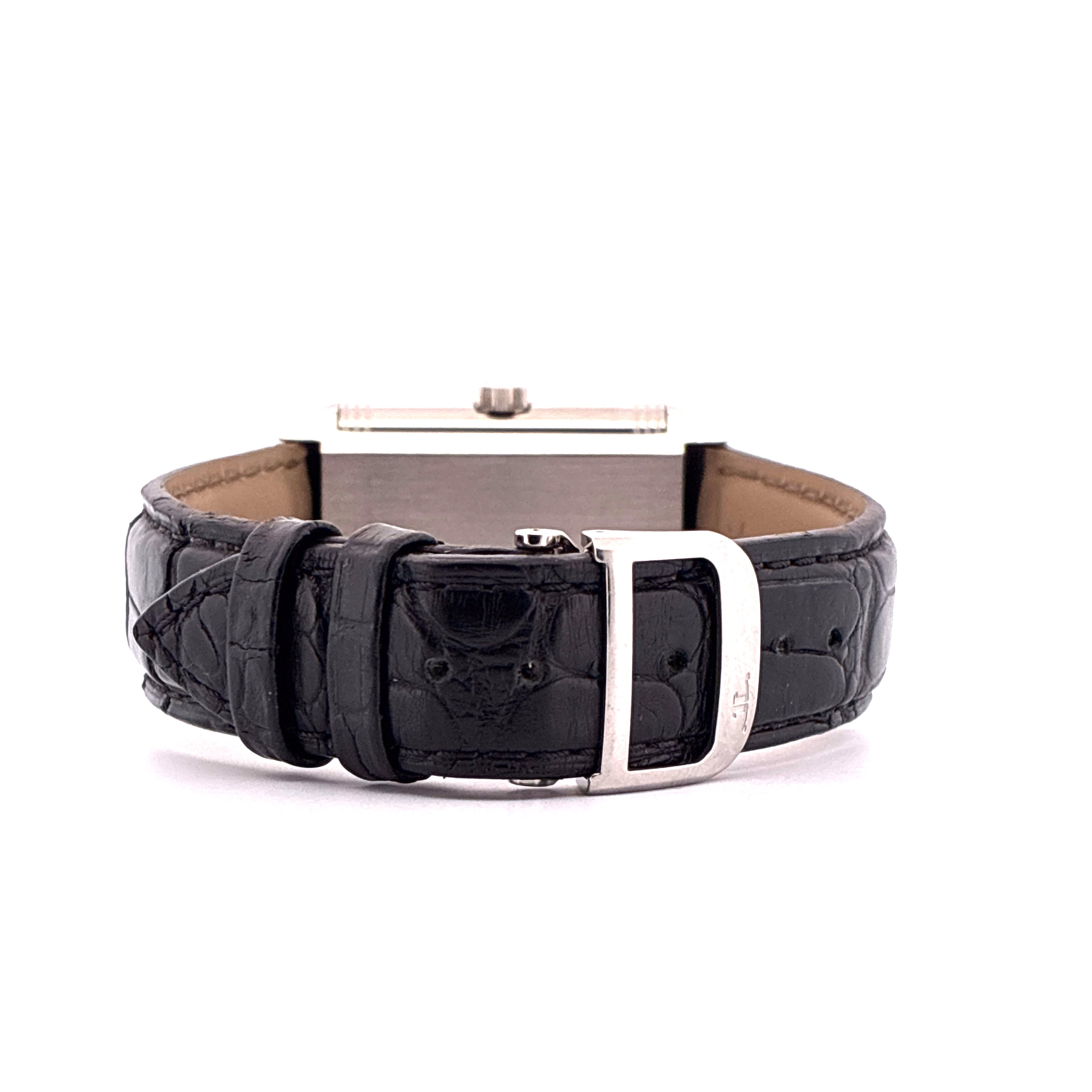 Reverso Grande Taille / leather strap / folding clasp / watch only / service 2026