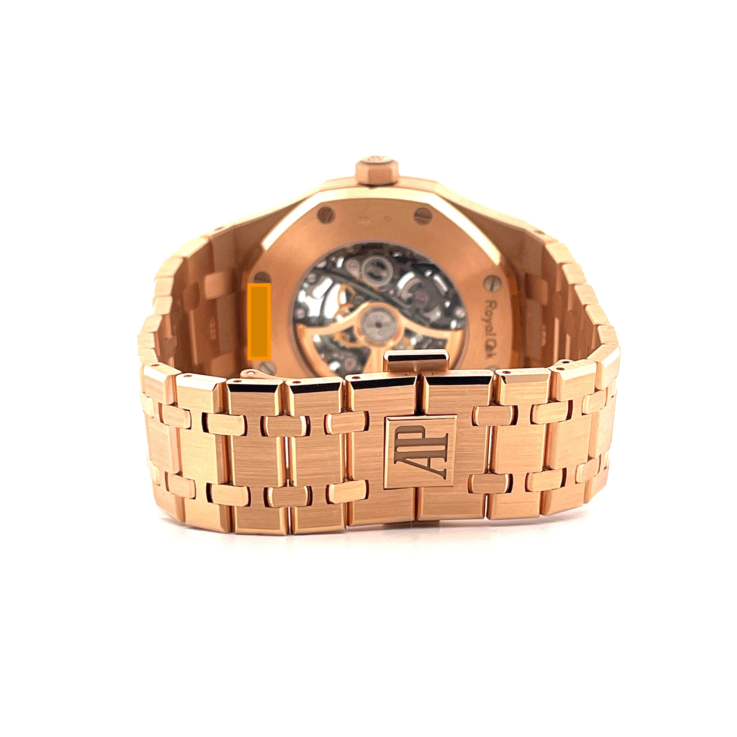 Royal Oak Double Balance Wheel Openworked Skeleton Roségold (Full Set) -2020-