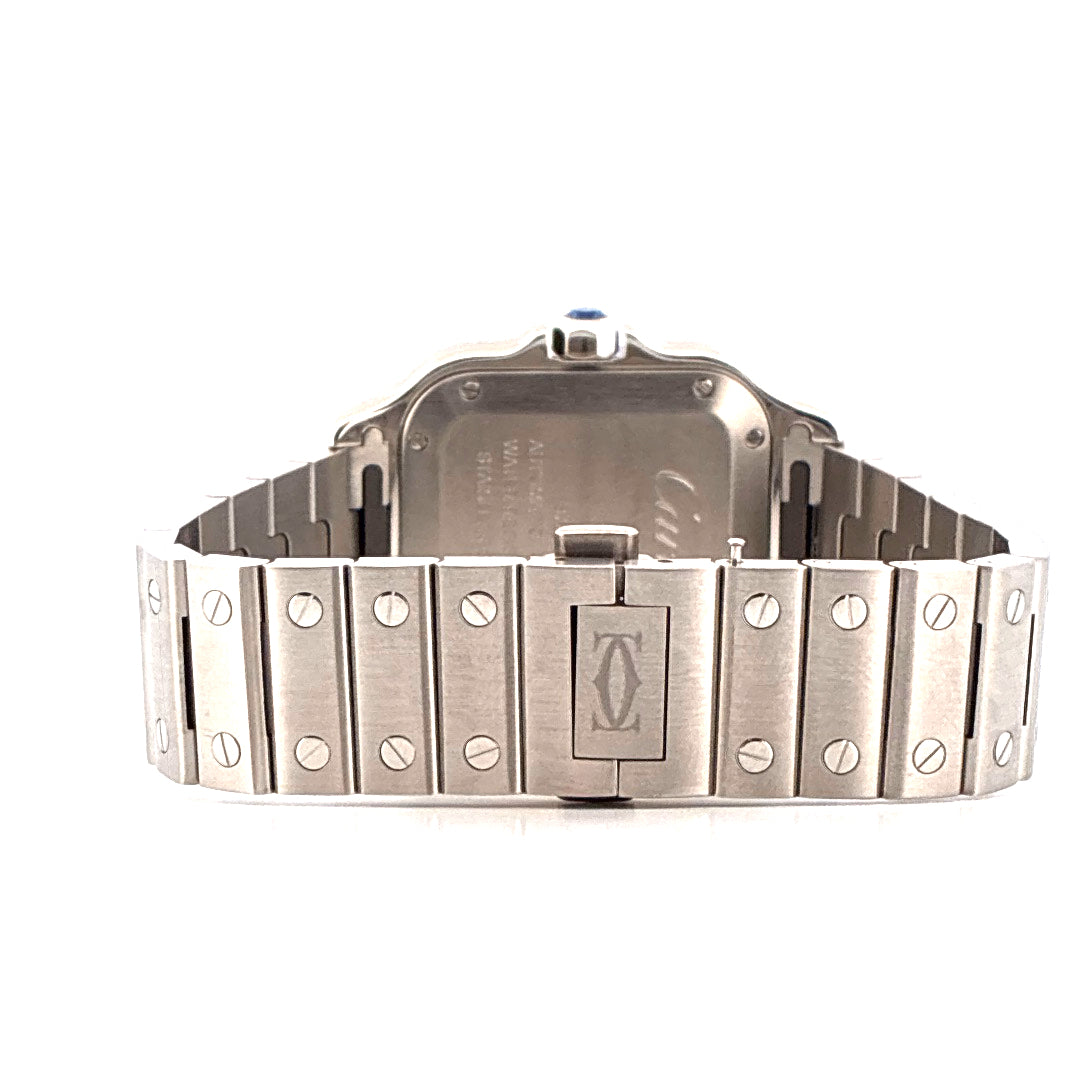Santos de Cartier / Edelstahl 35mm / Ungetragen / 2. Armband / (2022)
