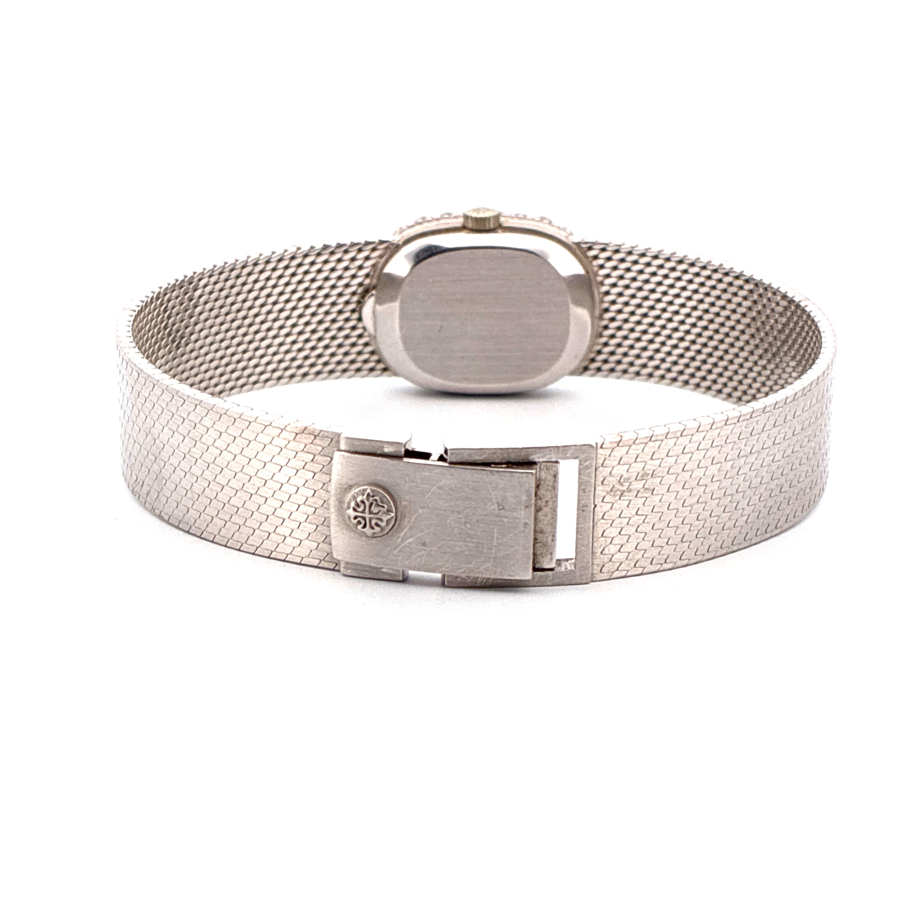3366/1 18K whitegold / diamonds / silver dial / Box