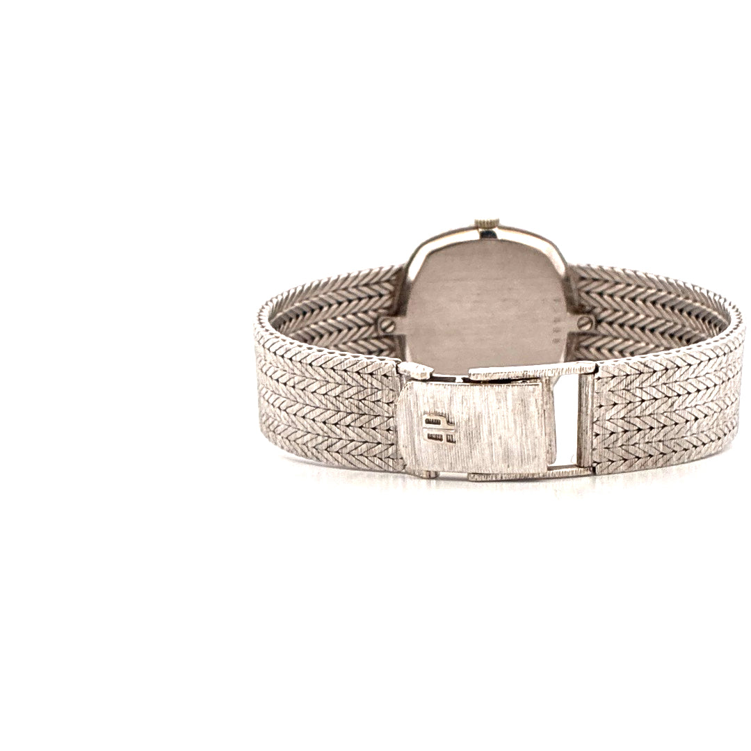 Lady Ellipse Vintage / 18K Weißgold (ca. 1970) - Juwelier Spliedt