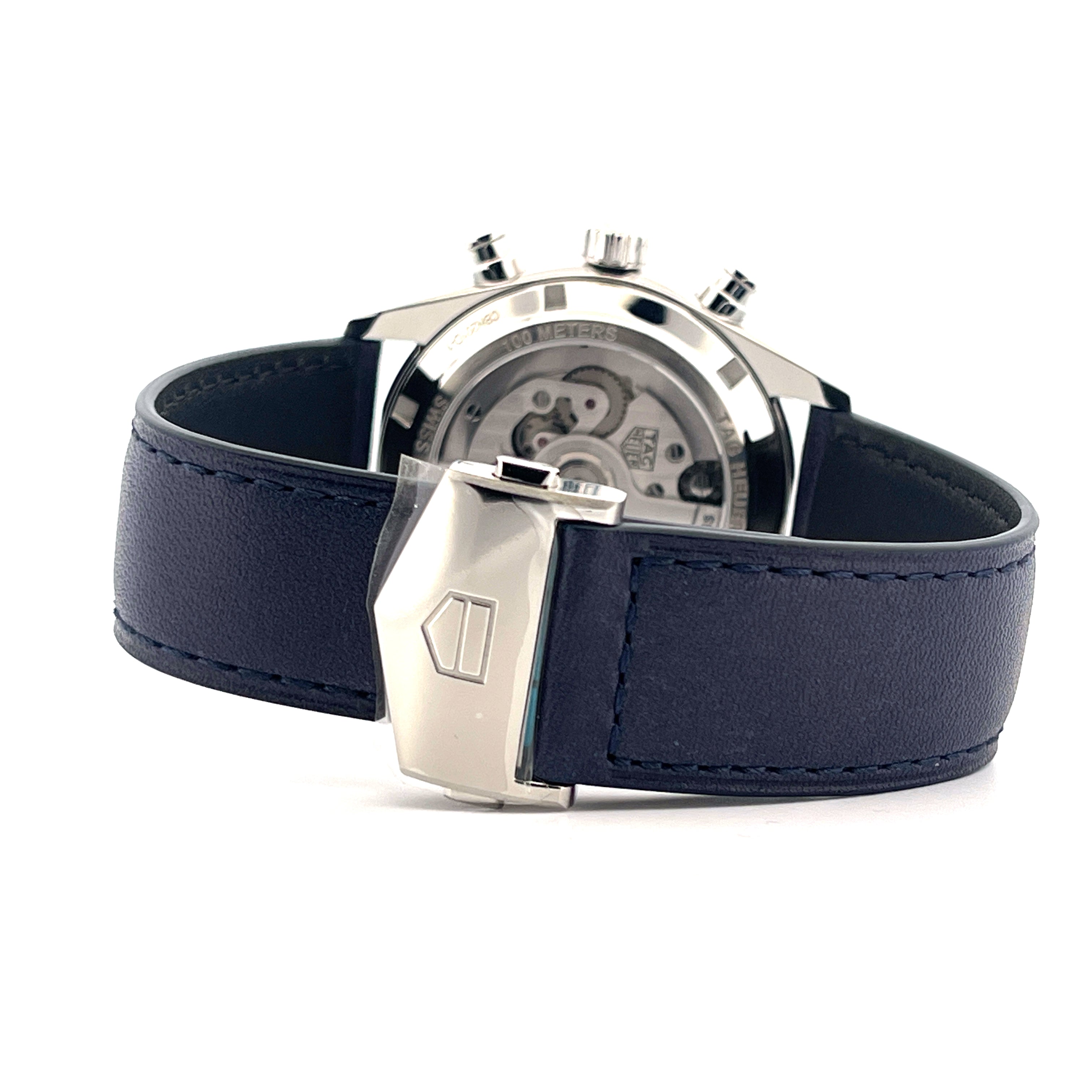 Carrera Chronograph Blue 42 mm / Full Set / Unworn -2023-