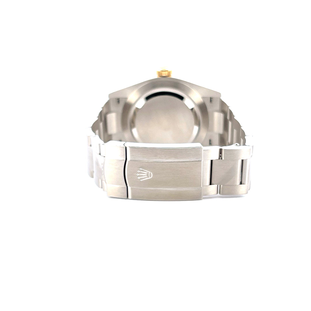 Oyster Perpetual 100 Years / BRAND NEW / rhodium dial / yellowgold bezel and crown