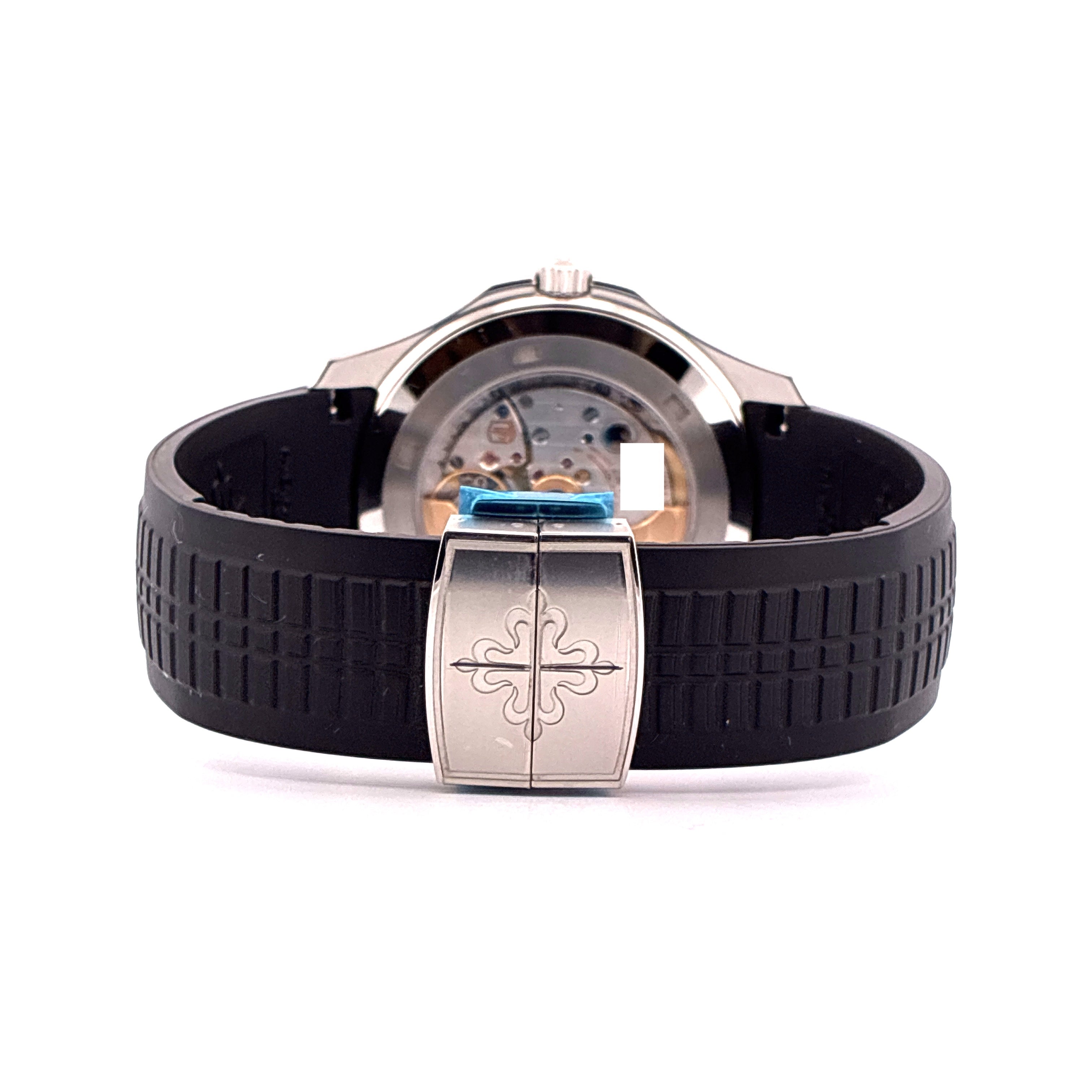 Aquanaut / Stainless steel / Rubber Strap / Stickers / Like New / Black Dial / Full-Set 2025