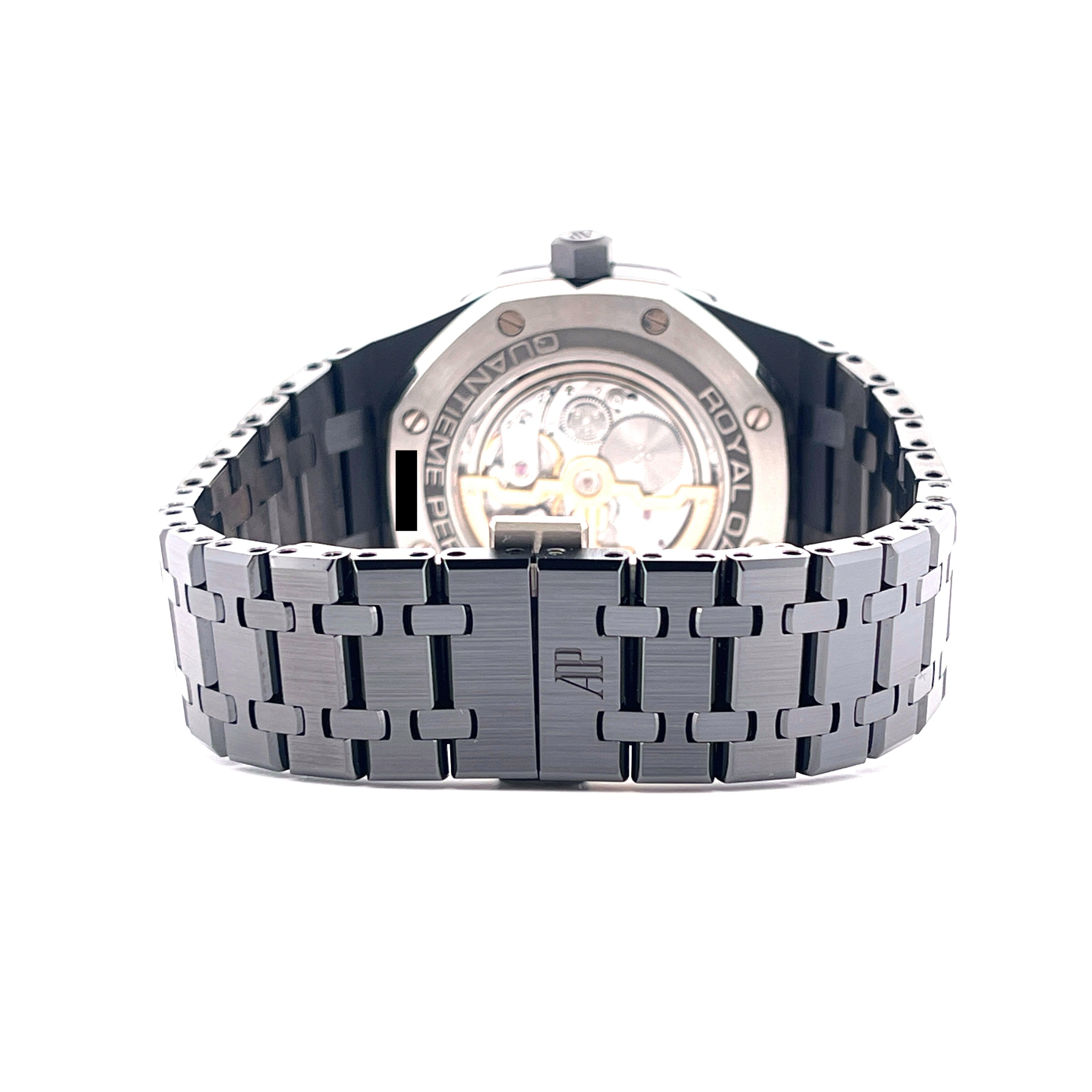 Royal Oak Perpetual Calendar Black Ceramic 26579CE / Service in 2025 / Jahr 2018