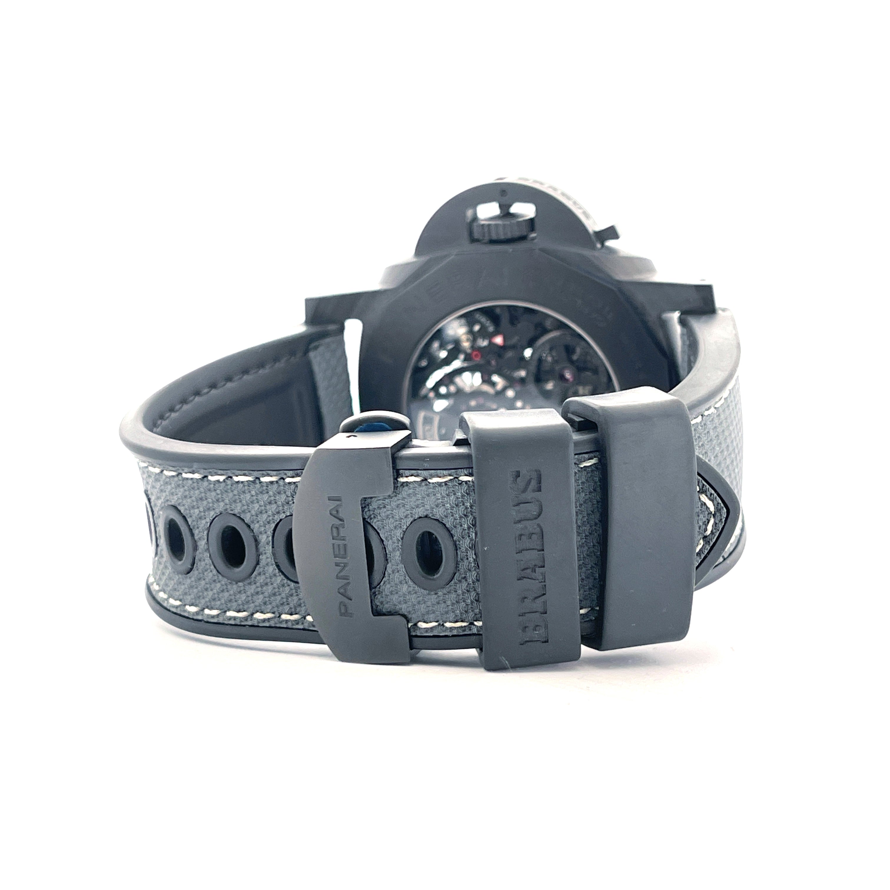 Submersible Carbotec S Brabus Black Ops Pam01240 / Limited Edition 1 of 100 / like new / Full Set + 2nd Strap / Firenze 2022
