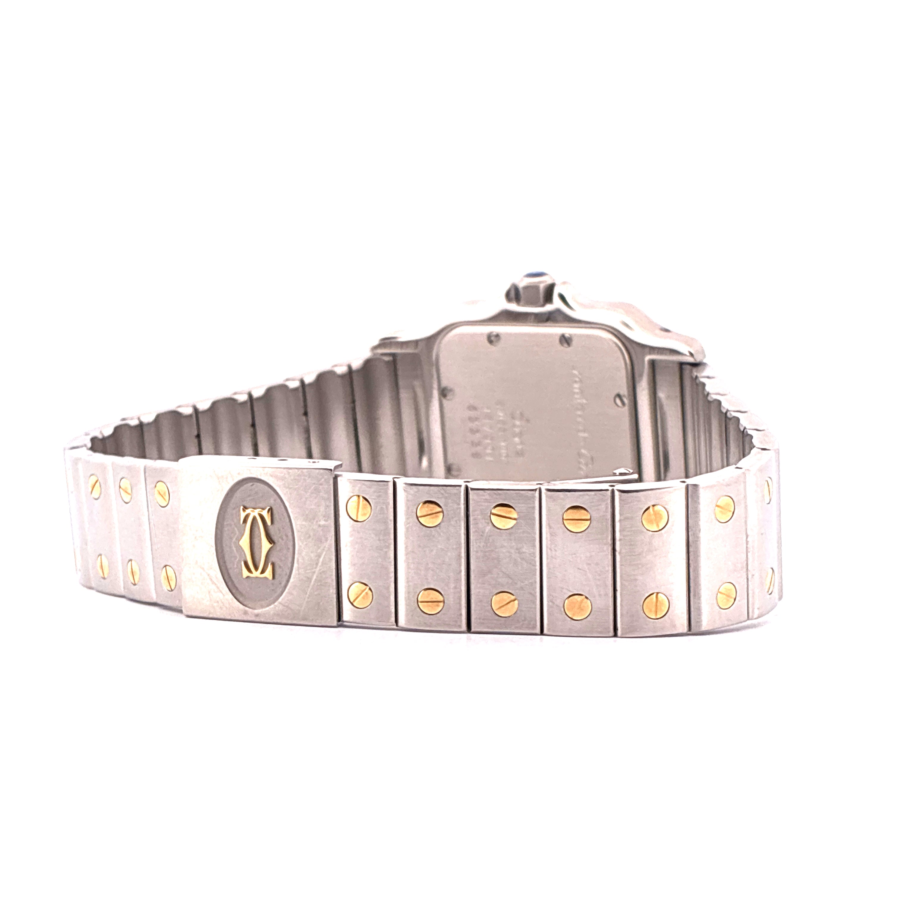 Santos Galbée / Gold Dial / Bicolor / Service 2026 / Unpolished