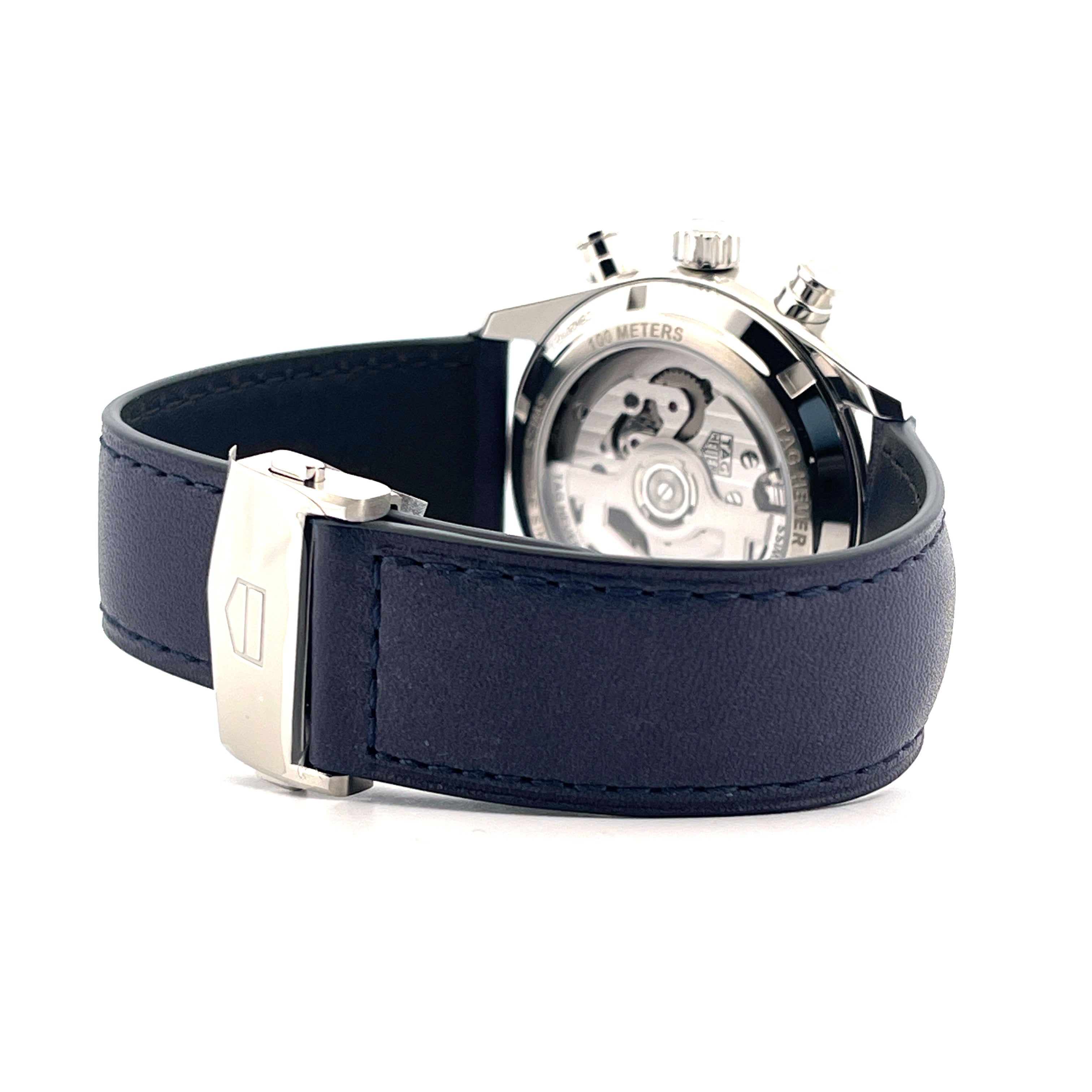 Carrera Chronograph Blue 42 mm / Full Set / Unworn -2023-