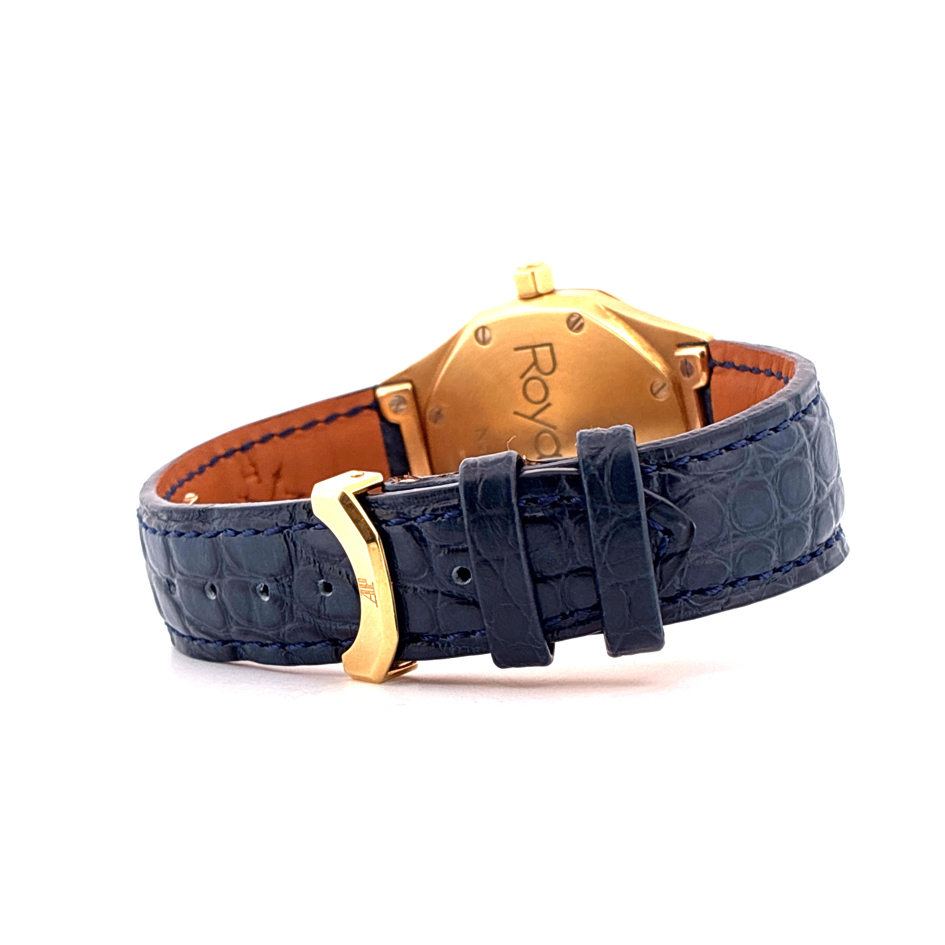 Royal Oak / Blue Dial / Folding Clasp / very rare / D-Series / Vintage / Full-Set / 1995