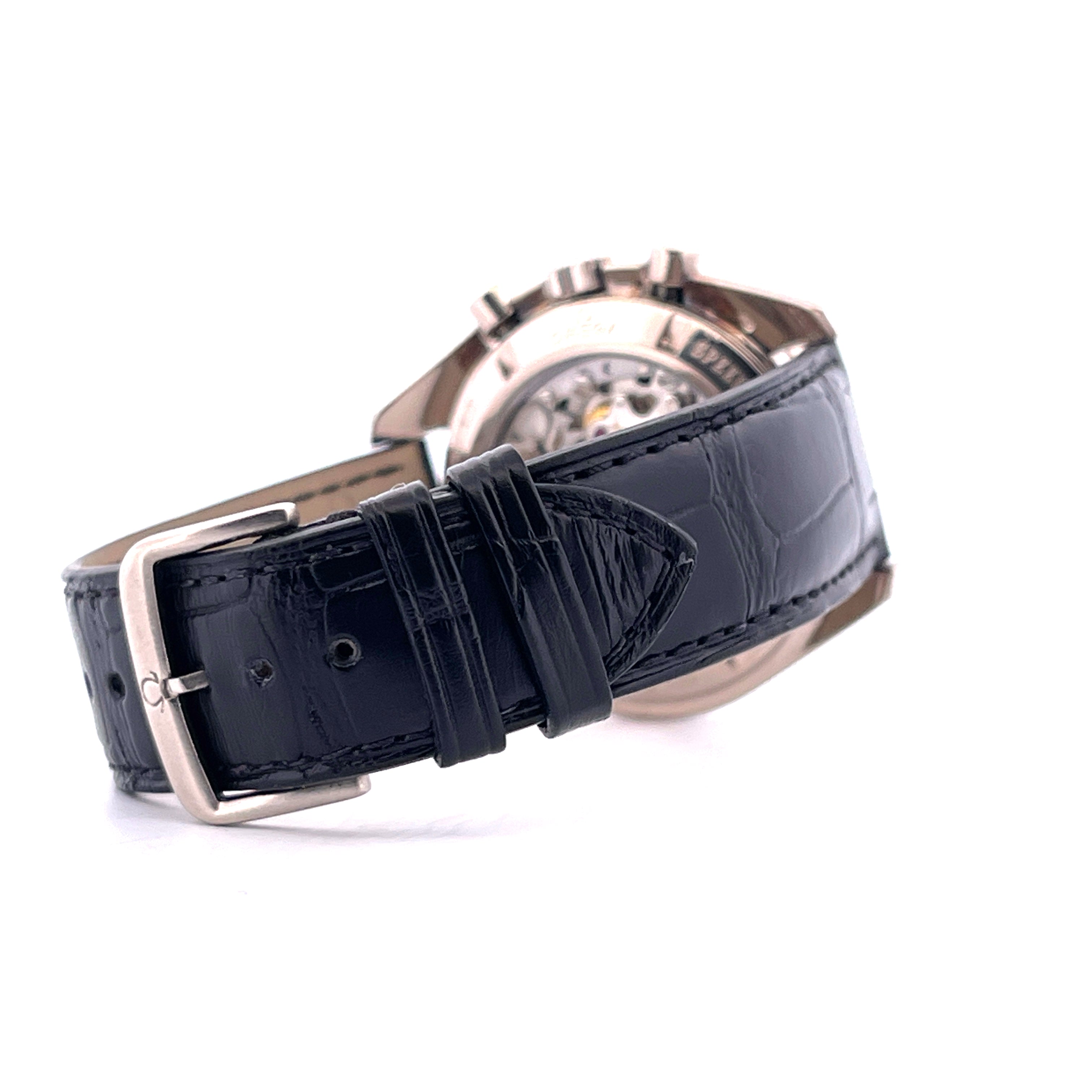 Omega 25th Anniversary Apollo XI 1 of 2500 Armband mit Schließe Seitenansicht Detailaufnahme