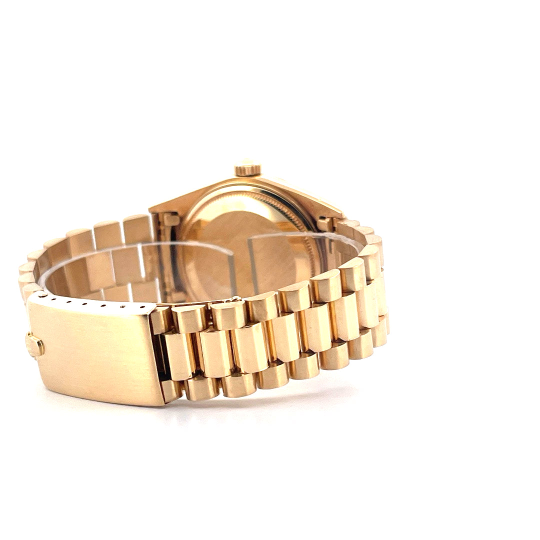 Day-Date 36 Gelbgold / Sigma Linen Dial / no strech / Service 2024 (ca. 1970)