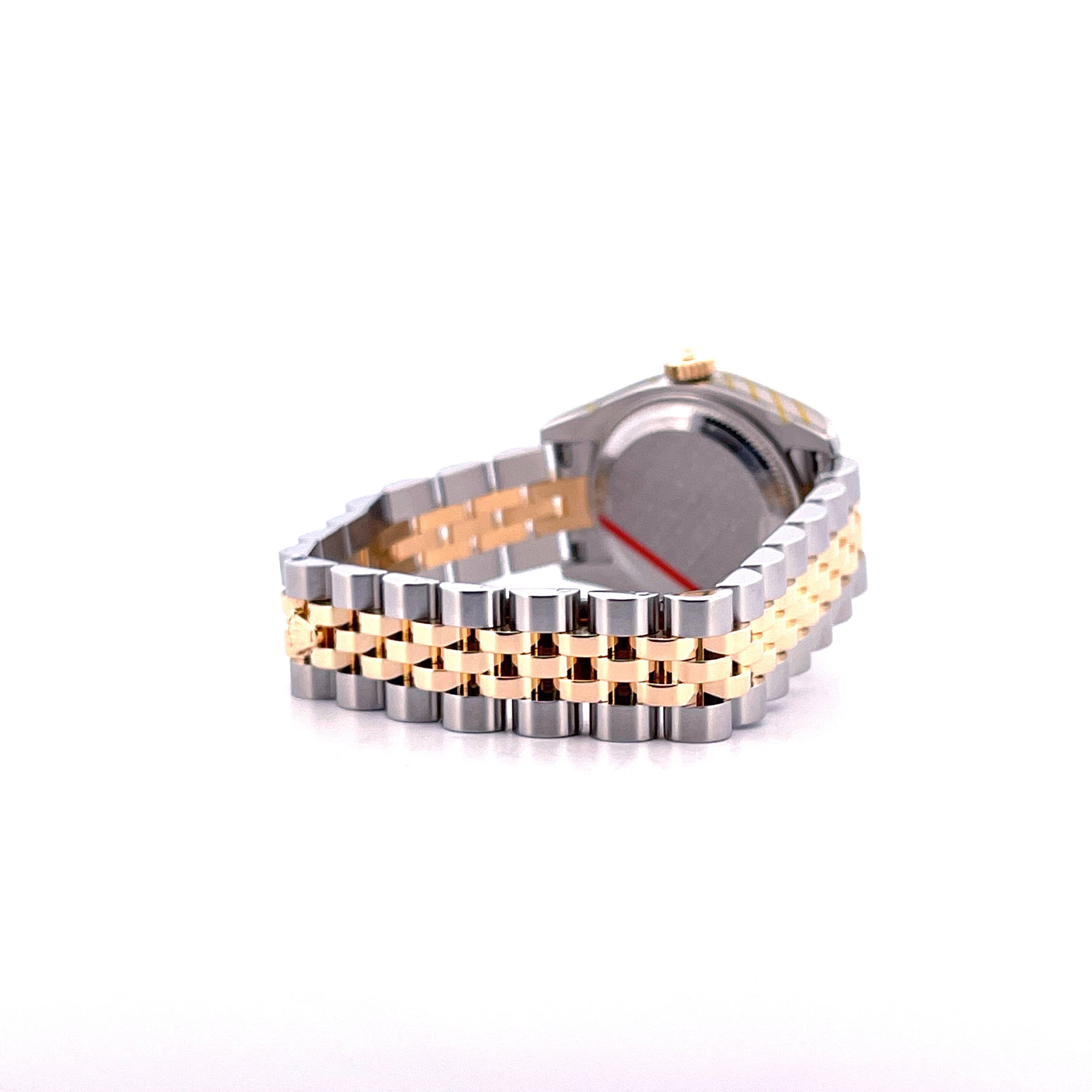Lady-Datejust 26mm Two Tone & Diamonds Gold Dial / 179173 / Jubilee / perfect Condition / Rolex Service 2026 + Sticker