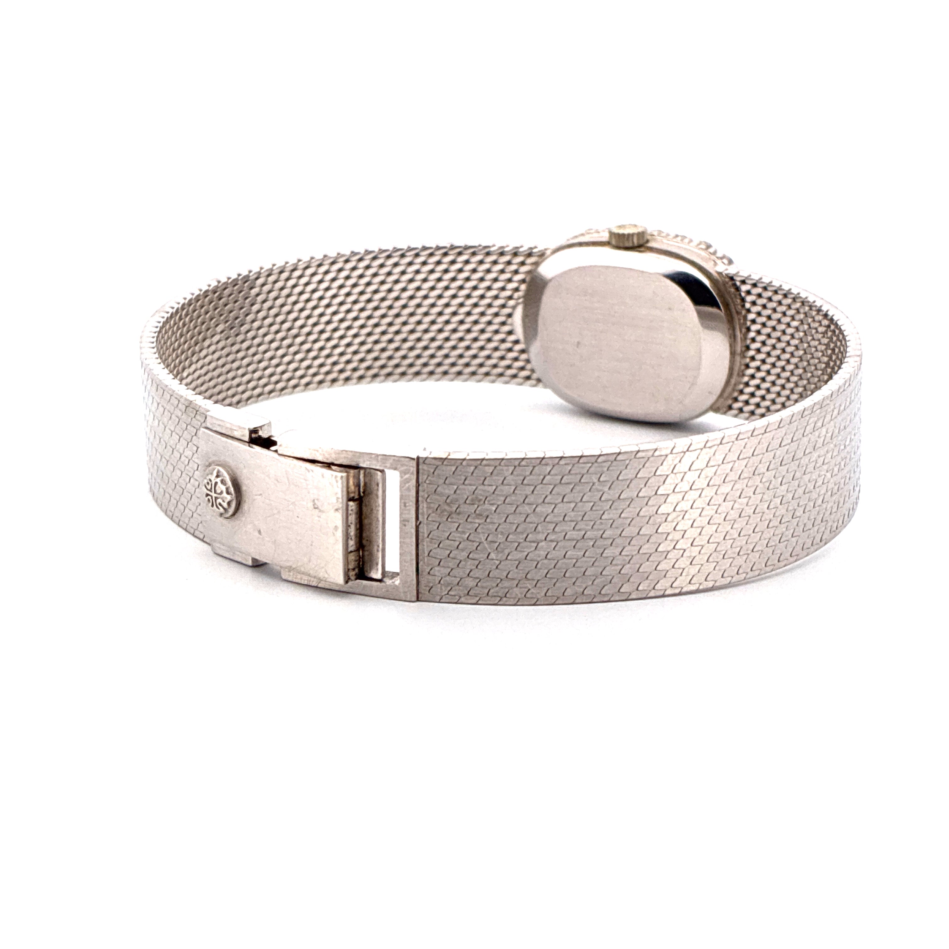 3366/1 18K whitegold / diamonds / silver dial / Box